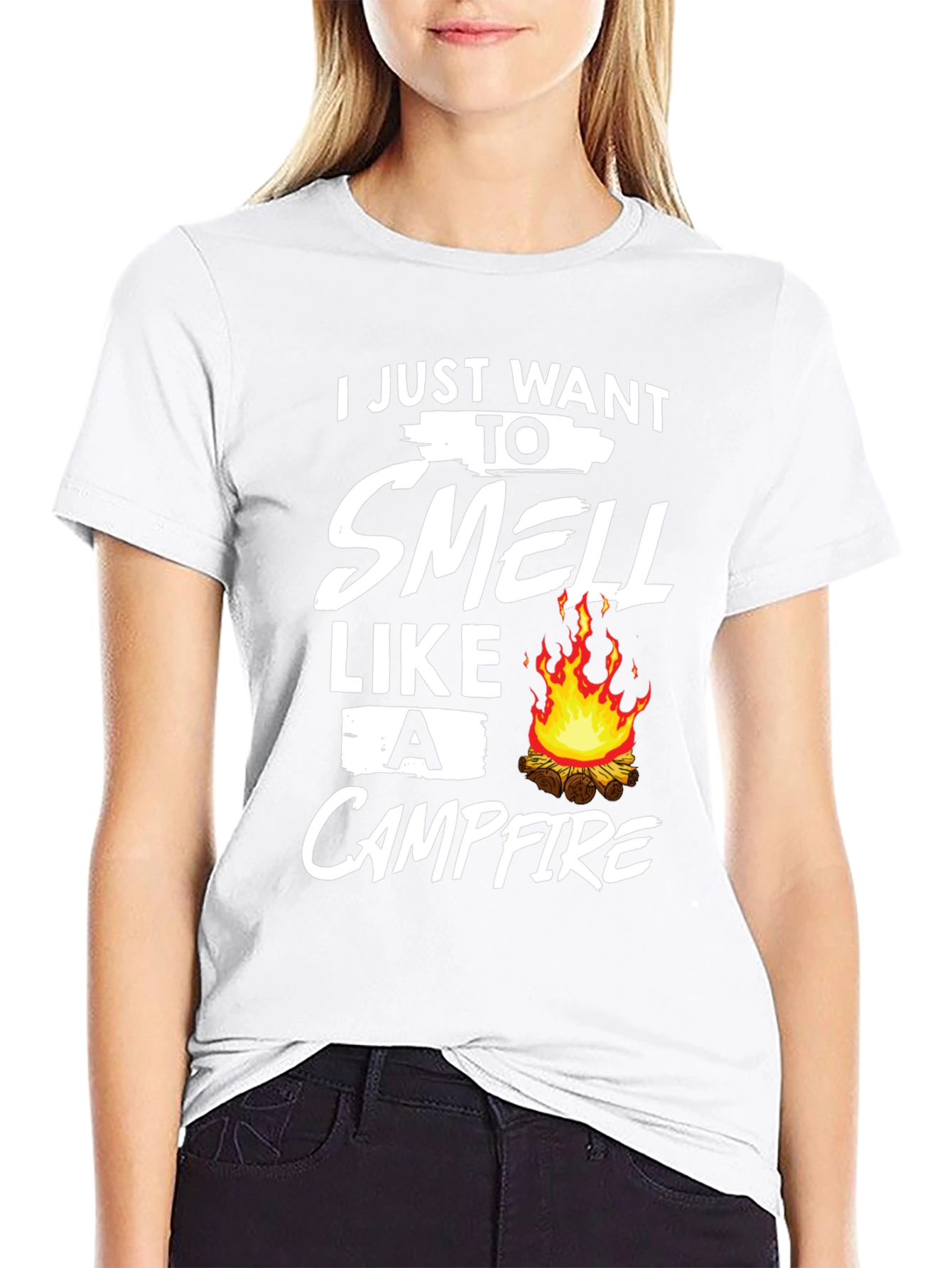 Campfire Smell T-Shirt: Cozy Outdoor Adventure