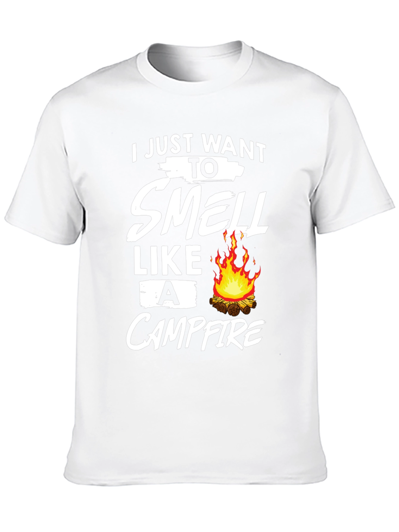 Campfire Smell T-Shirt: Cozy Outdoor Adventure