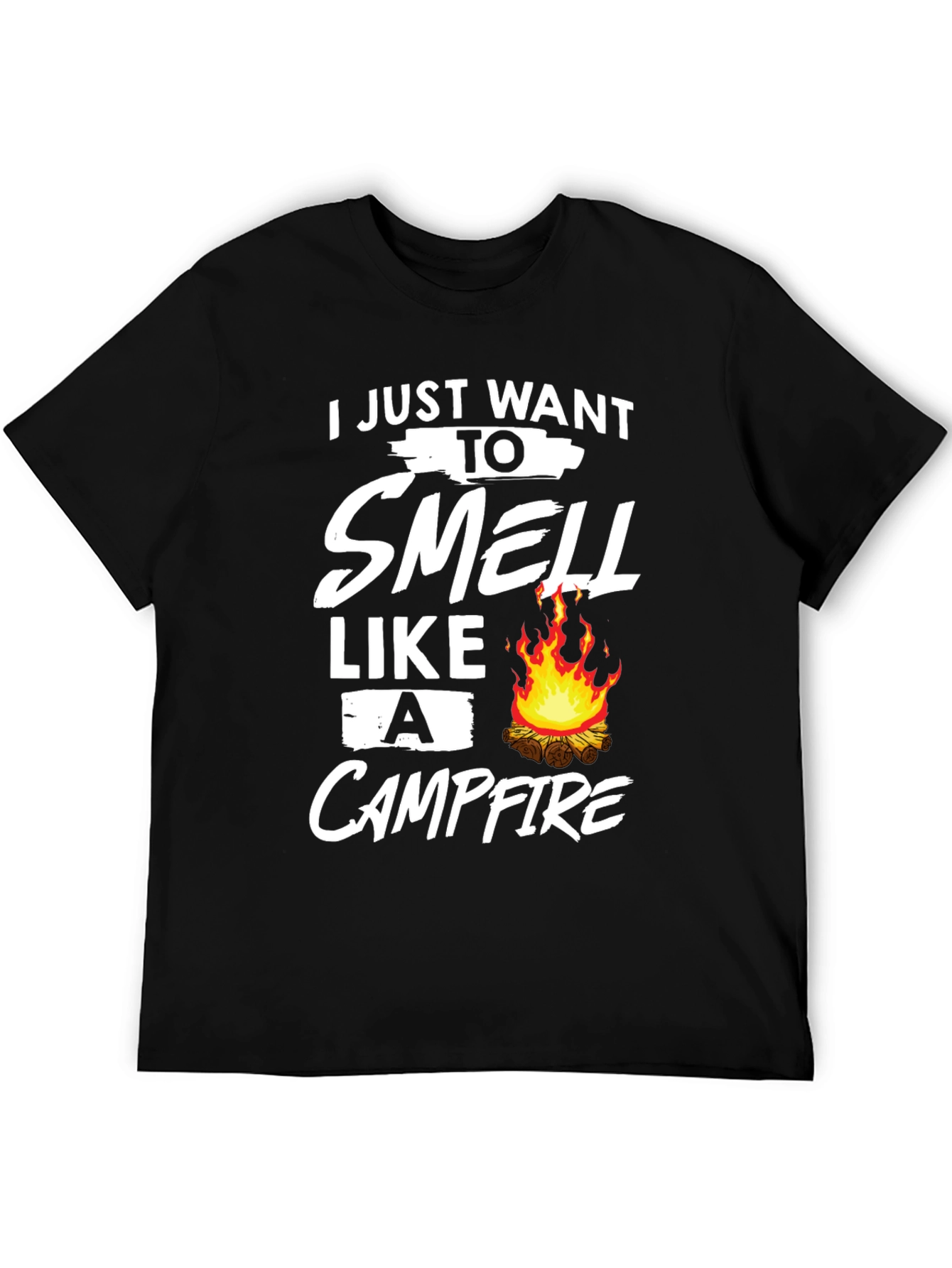 Campfire Smell T-Shirt: Cozy Outdoor Adventure
