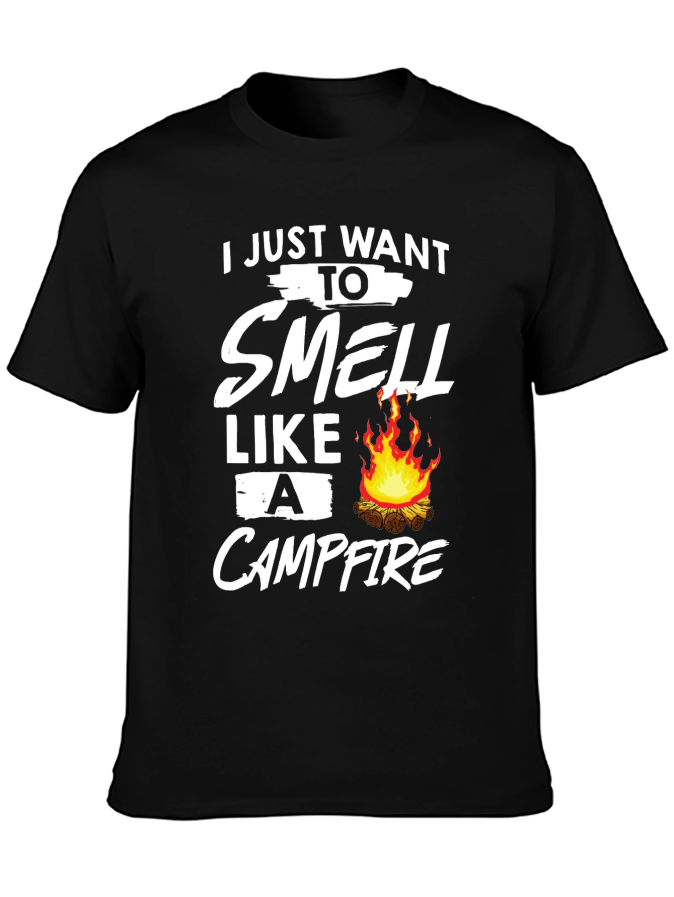 Campfire Smell T-Shirt: Cozy Outdoor Adventure