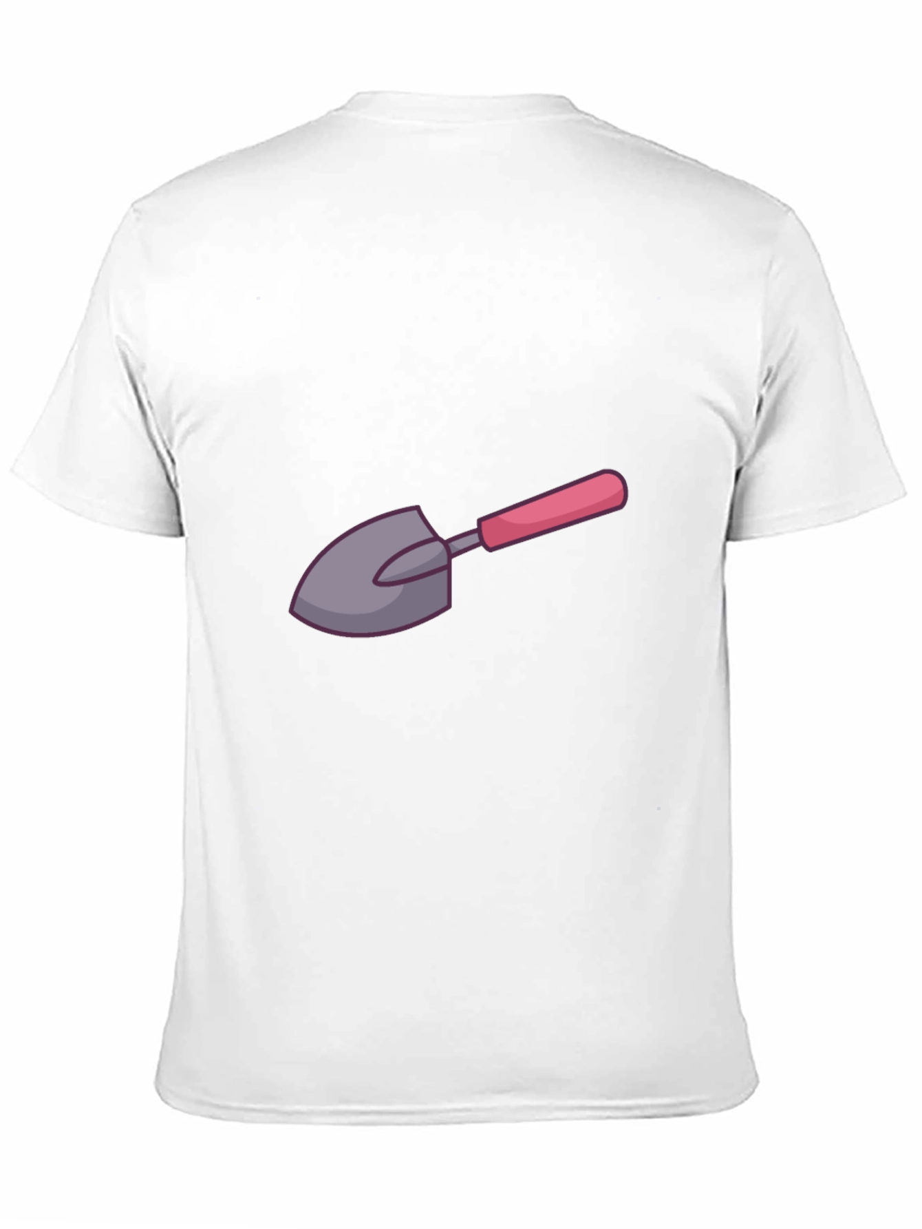 Cartoon Shovel Graphic T-Shirt