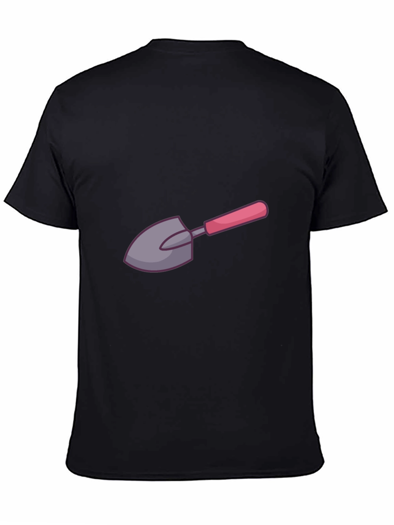 Cartoon Shovel Graphic T-Shirt