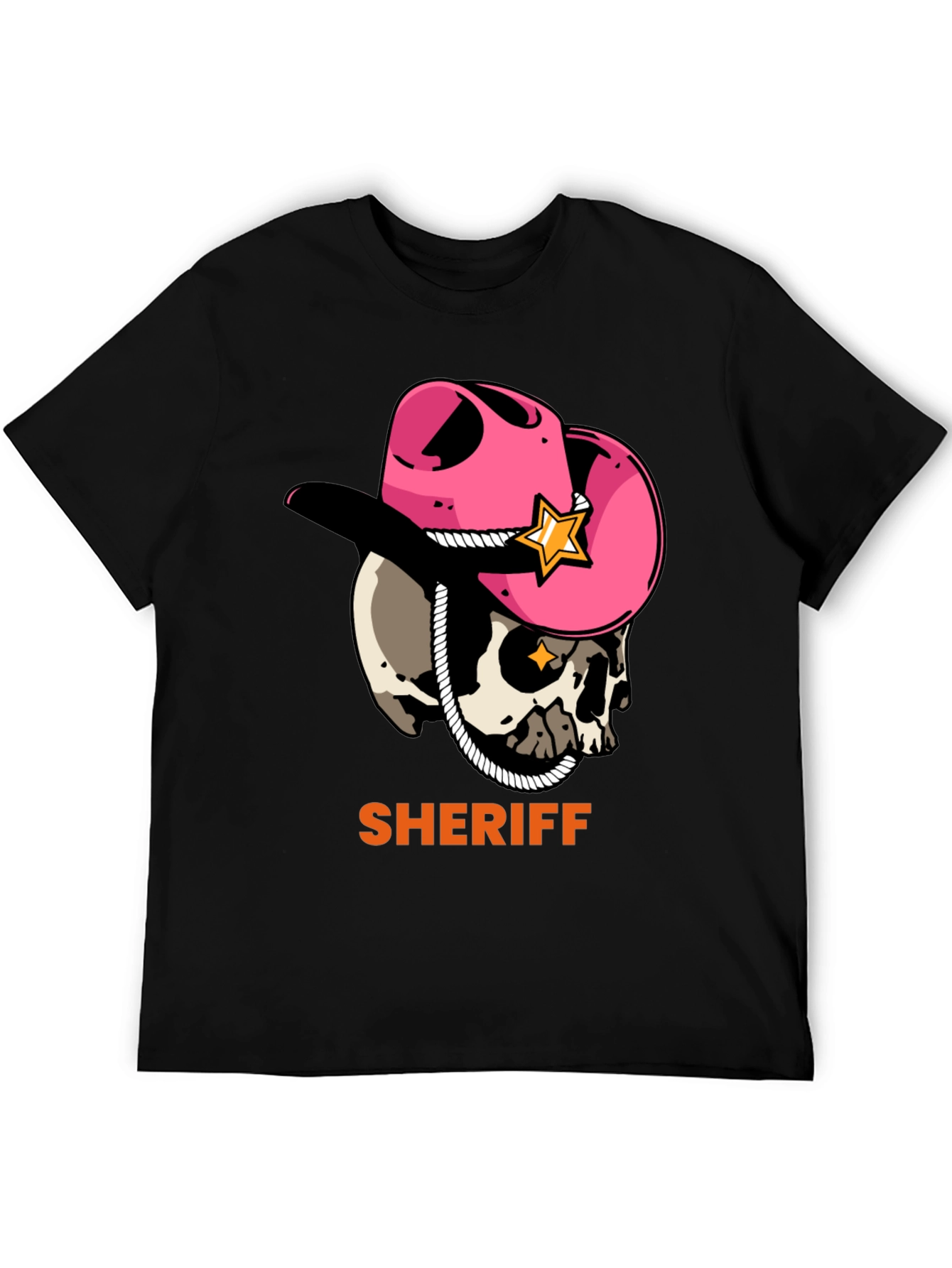 Skull Sheriff Tee - Western Style