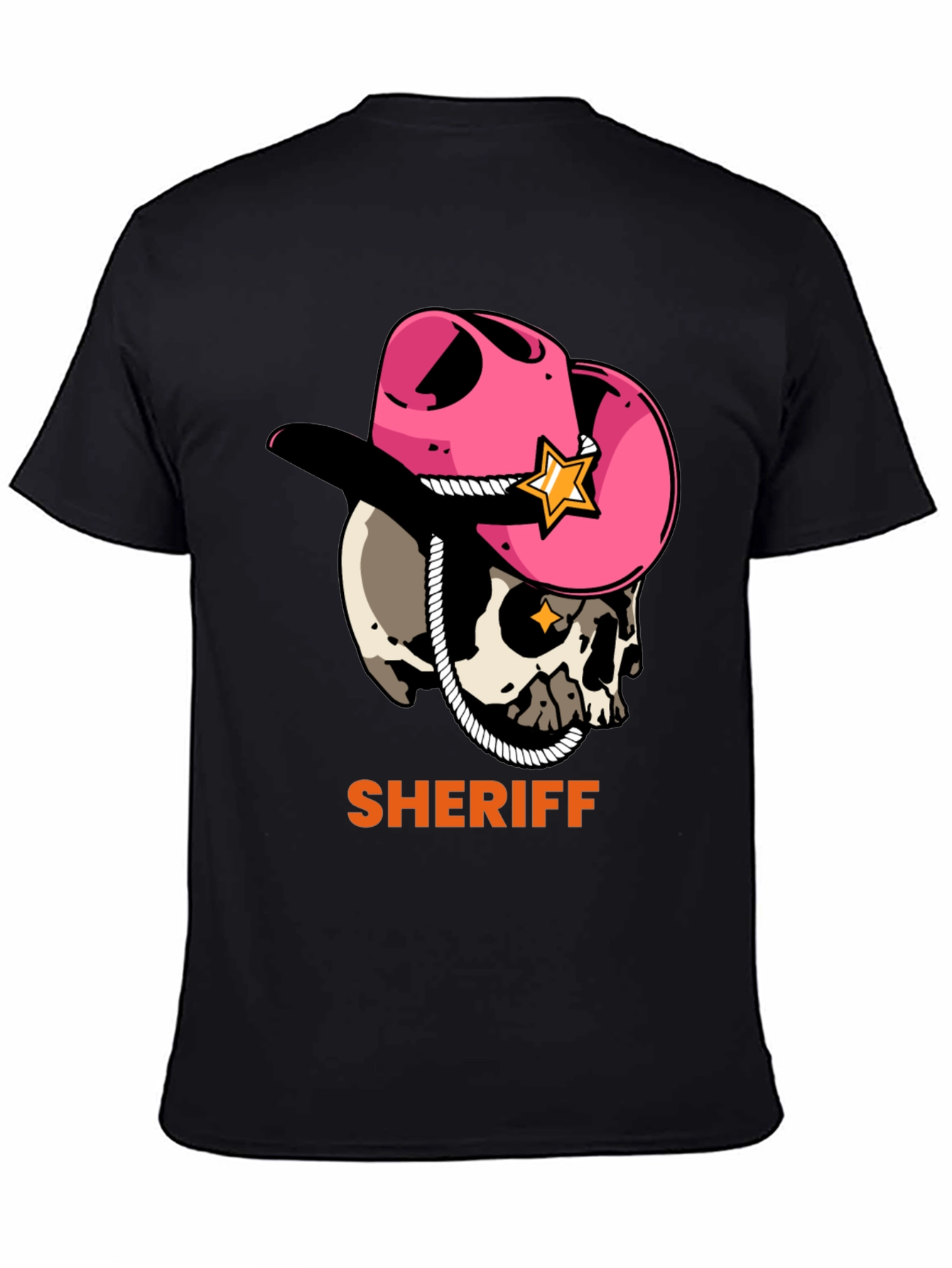 Skull Sheriff Tee - Western Style