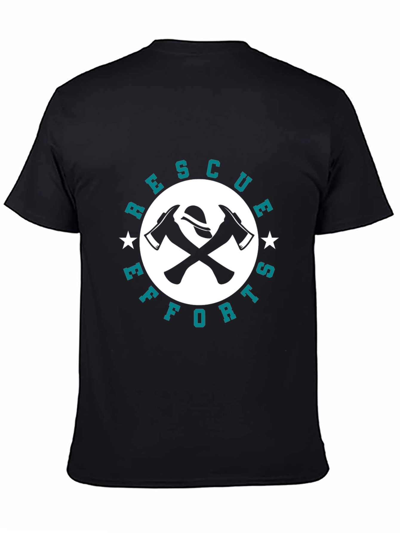 Rescue Efforts Firefighter T-Shirt