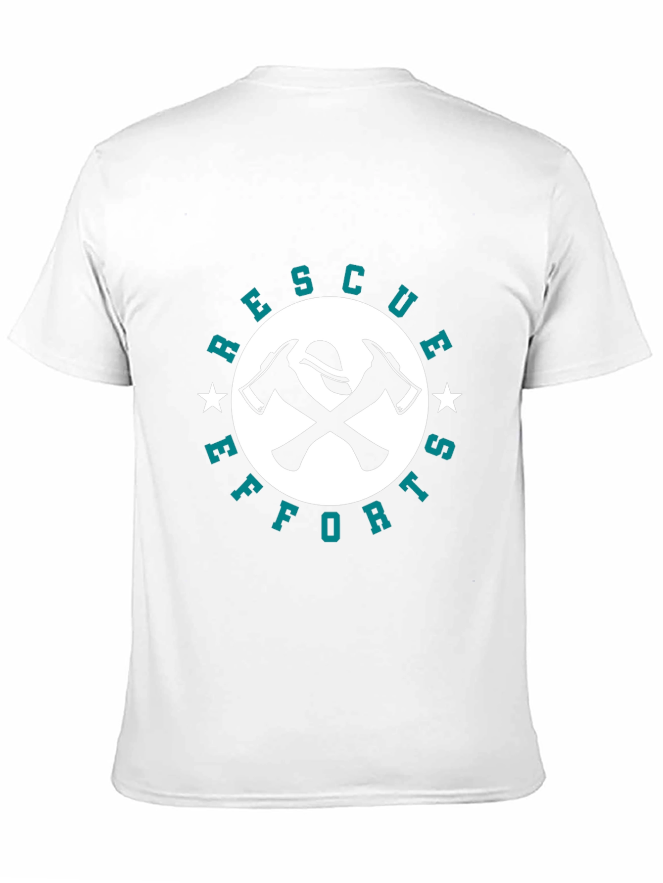 Rescue Efforts Firefighter T-Shirt