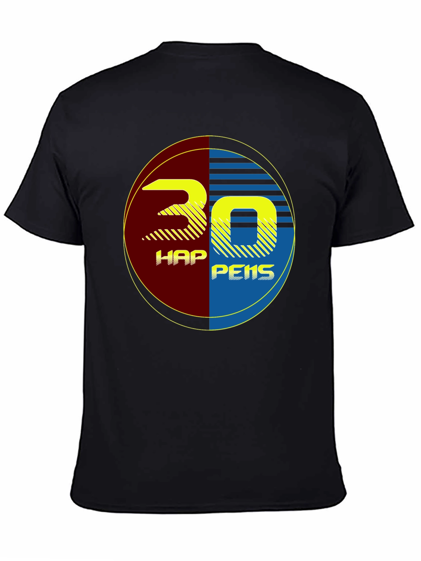 Retro 30 Half Pence Graphic T-Shirt