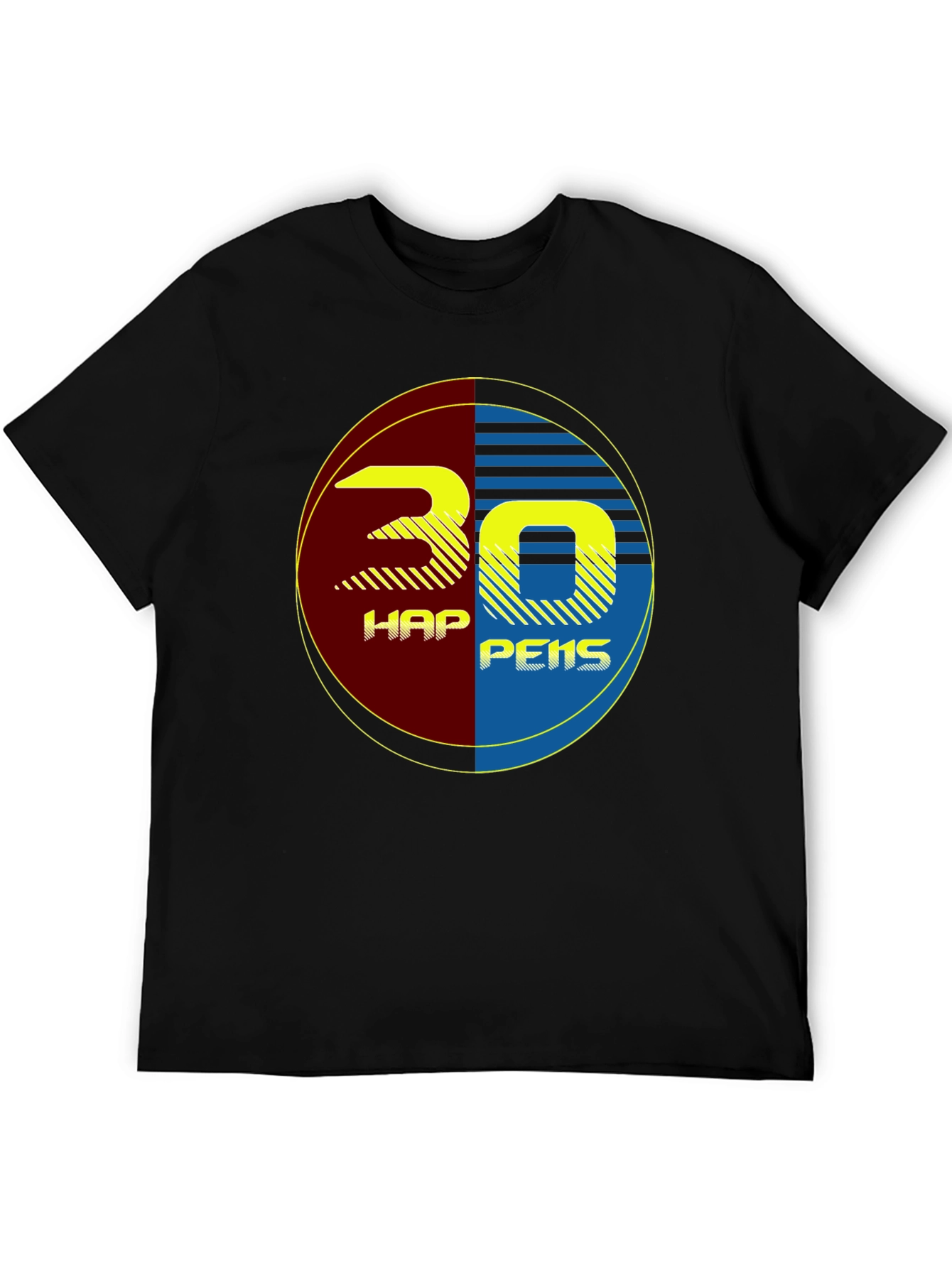 Retro 30 Half Pence Graphic T-Shirt