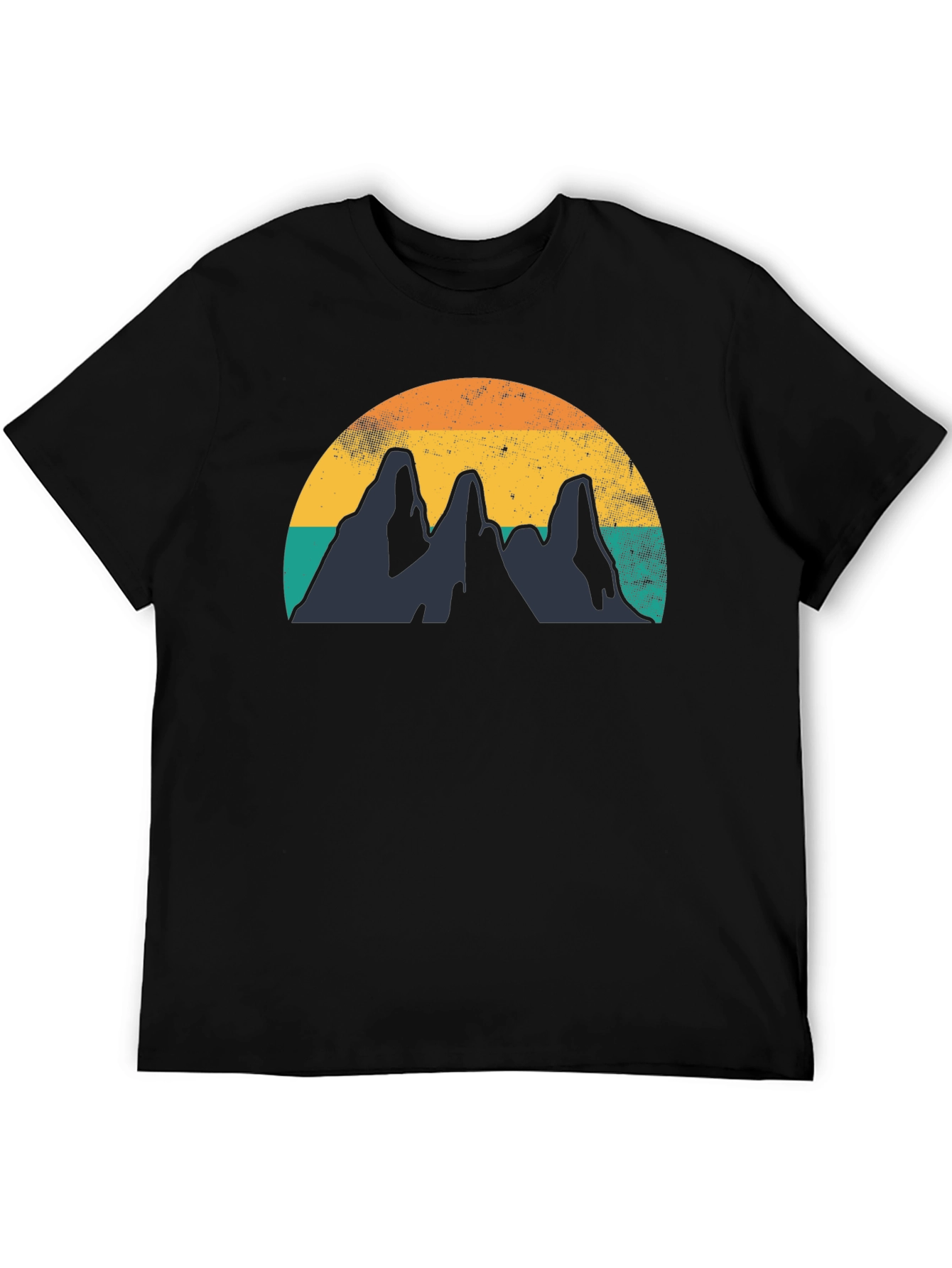 Retro Mountain Graphic Tee - Adventure Awaits!
