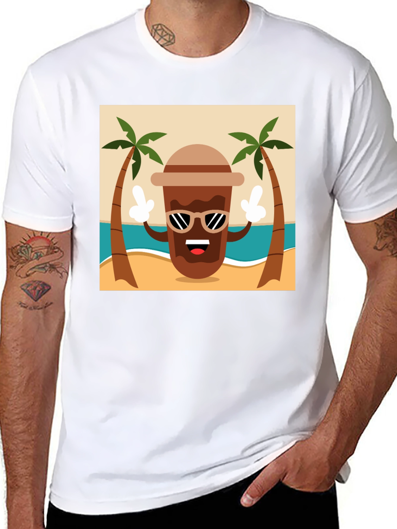 Tropical Coffee T-Shirt