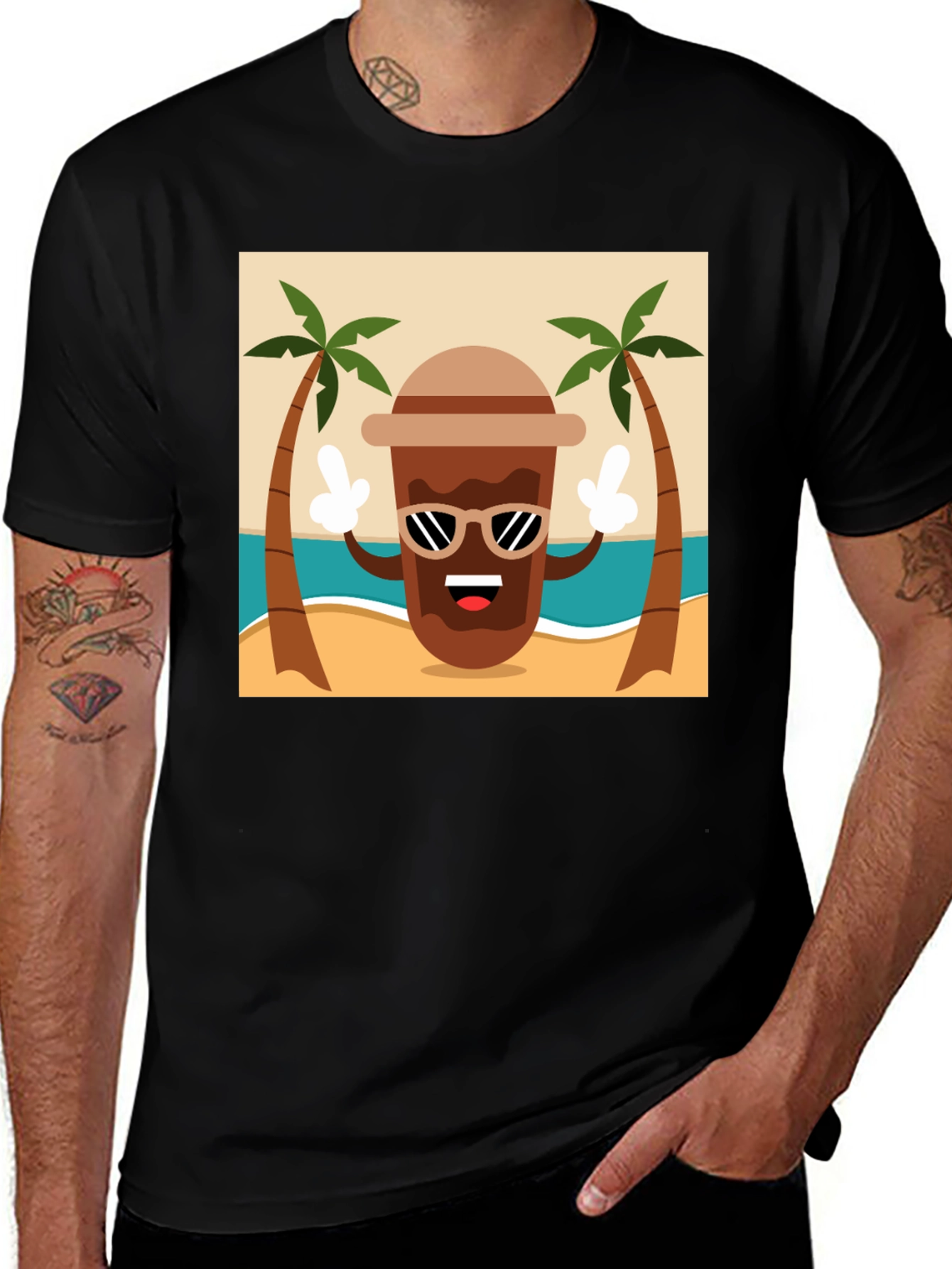 Tropical Coffee T-Shirt