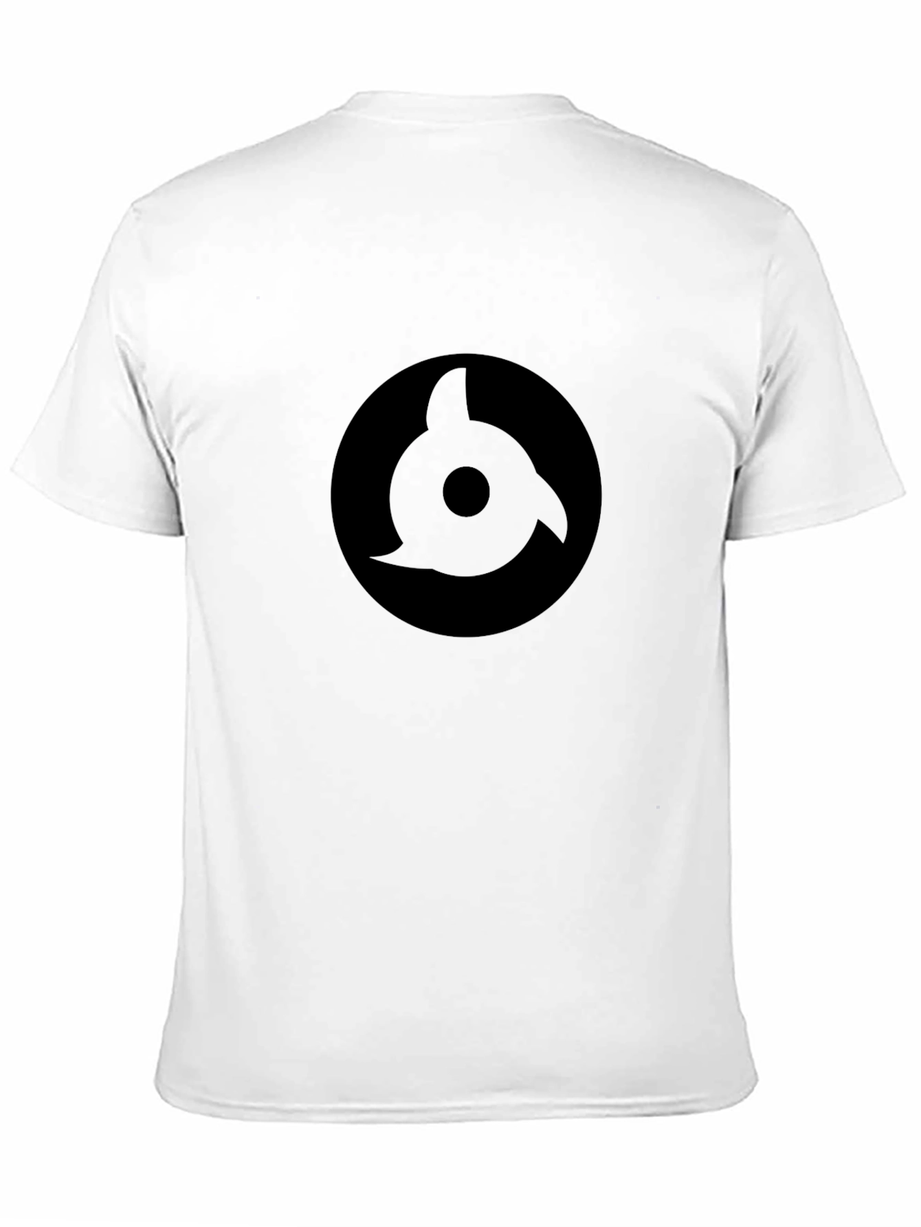 Black Sharingan Graphic Tee - Anime Inspired