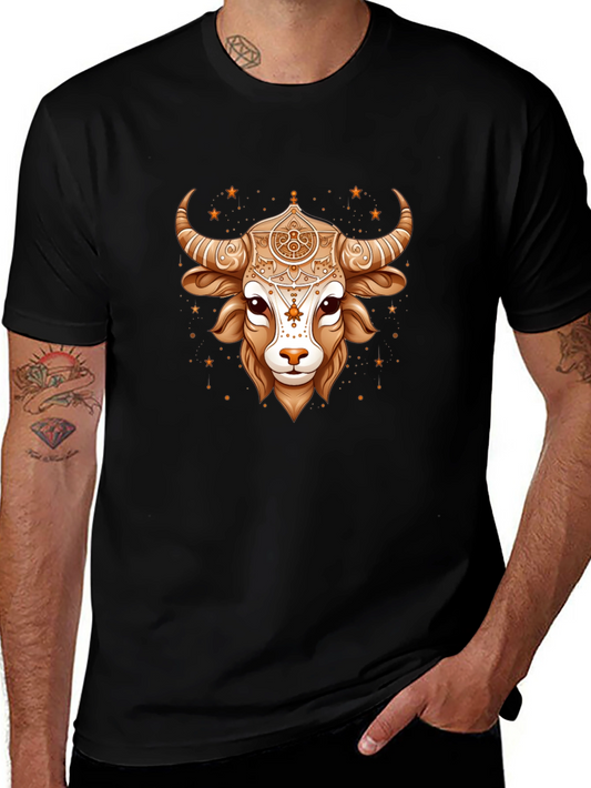 Taurus Zodiac Graphic Tee - Stylish Astrology Shirt
