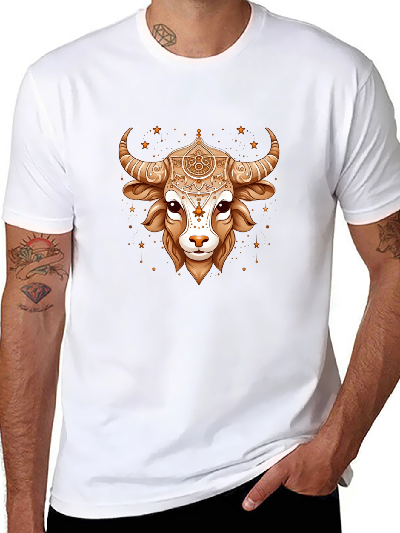 Taurus Zodiac Graphic Tee - Stylish Astrology Shirt