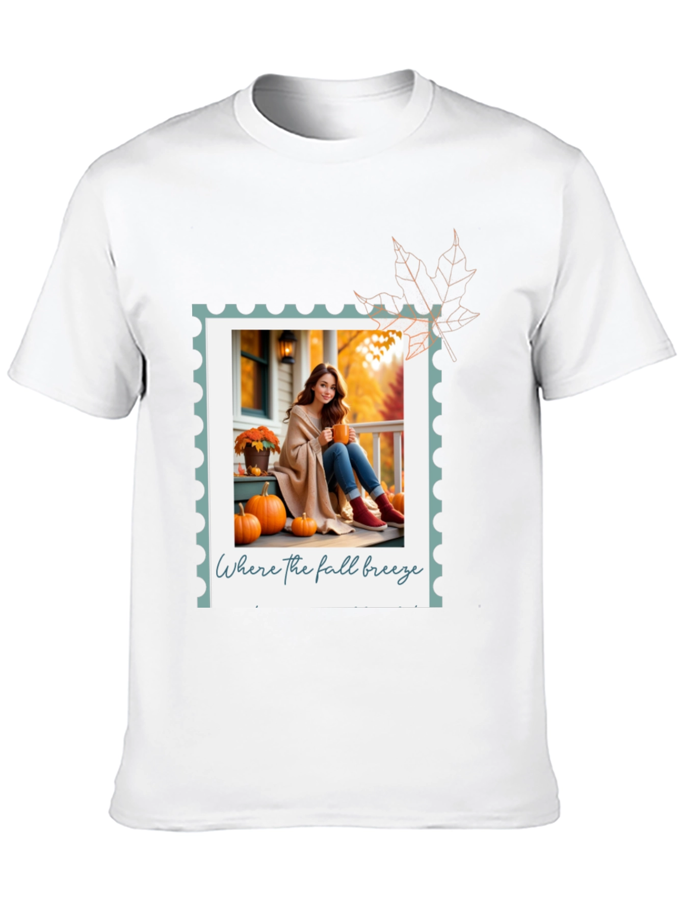 Autumn Breeze Graphic Tee - Cozy Fall Vibes