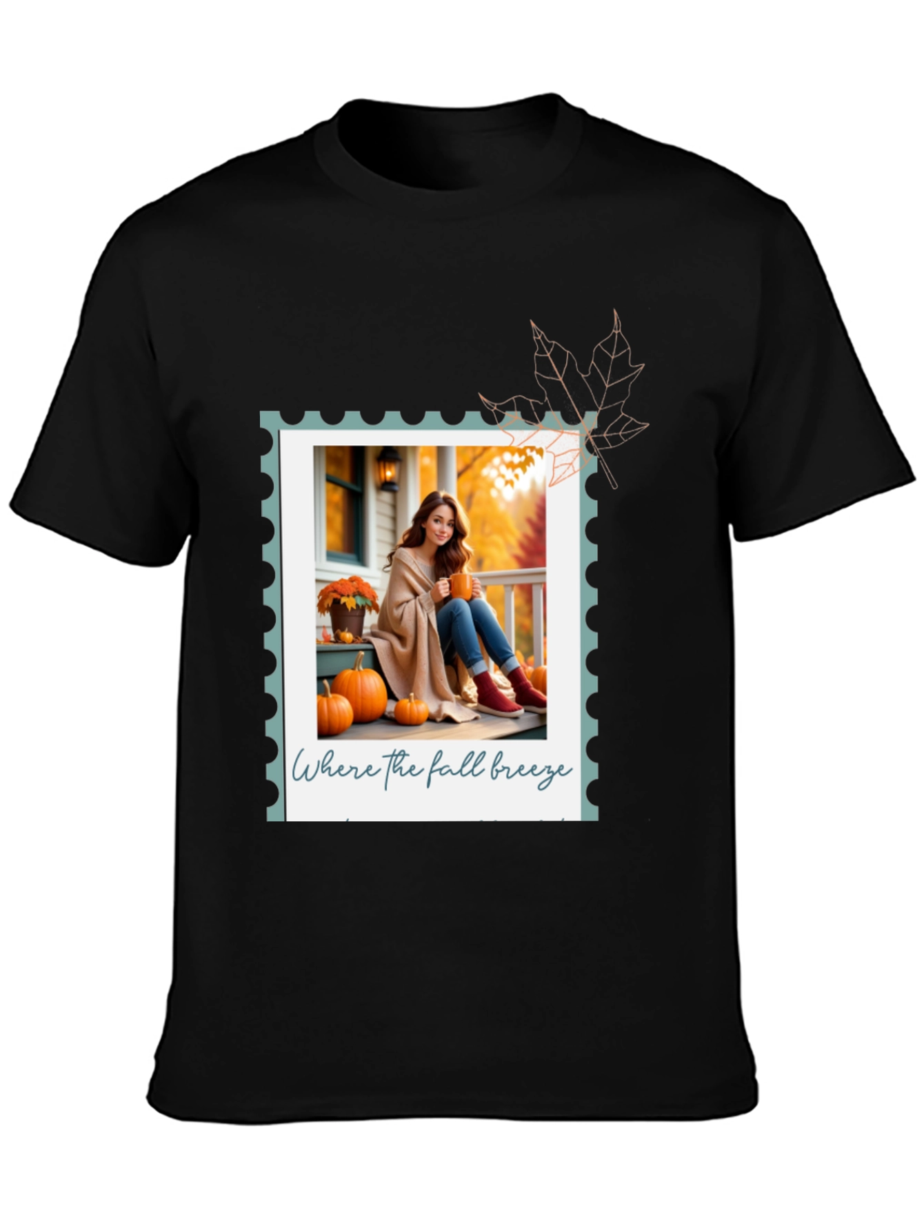 Autumn Breeze Graphic Tee - Cozy Fall Vibes