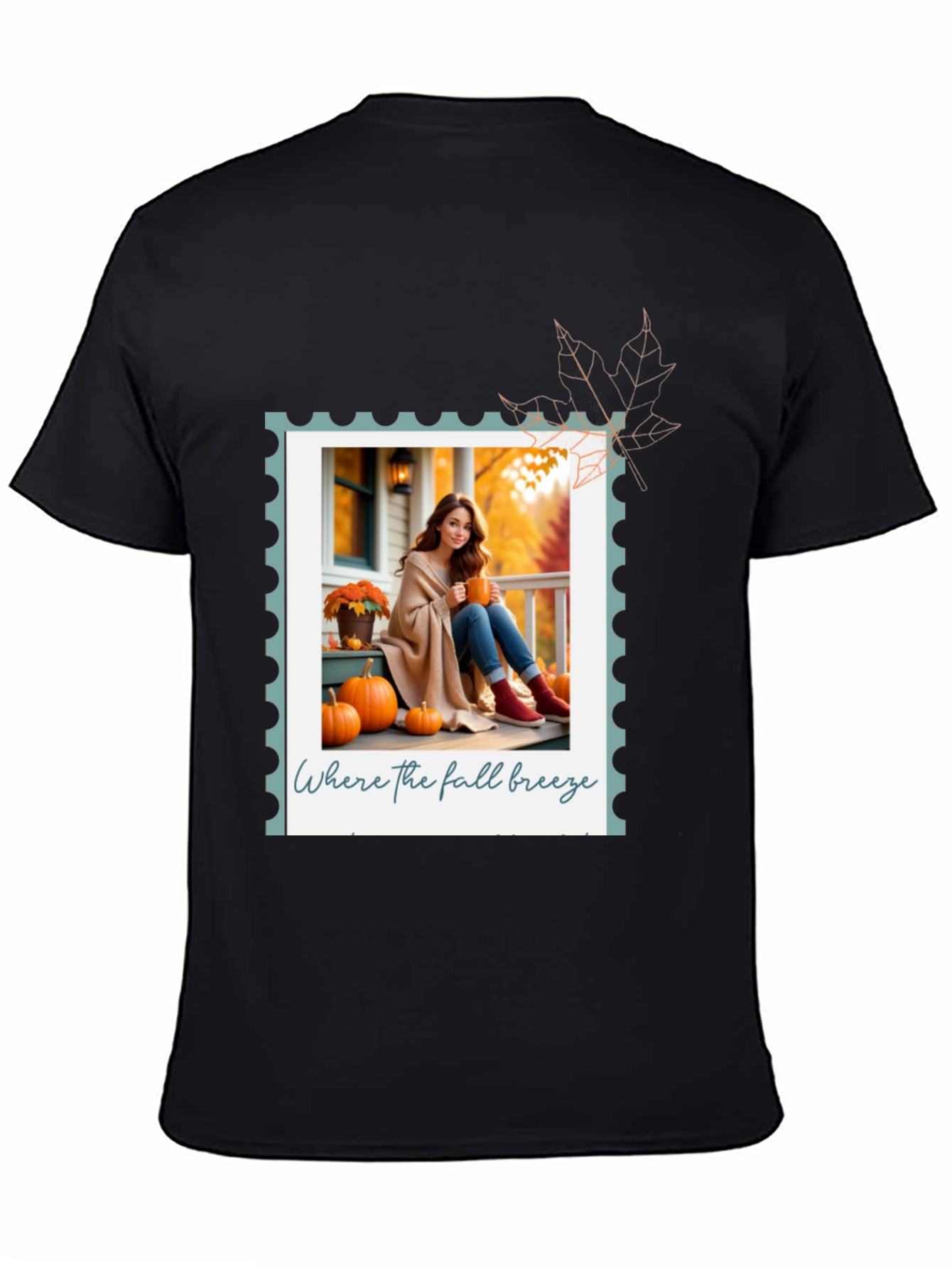 Autumn Breeze Graphic Tee - Cozy Fall Vibes