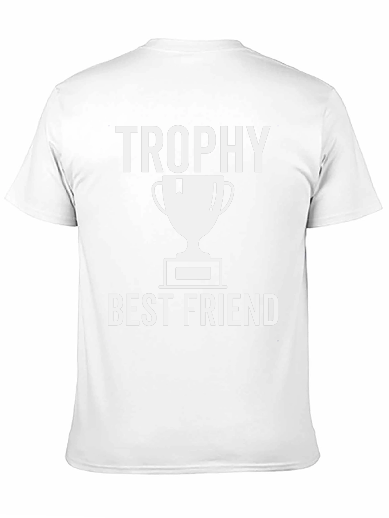 Trophy Best Friend Graphic Tee - Black