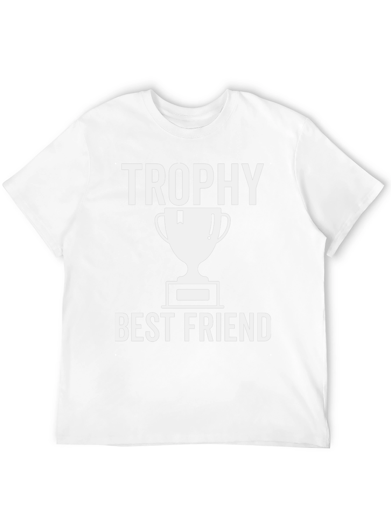 Trophy Best Friend Graphic Tee - Black