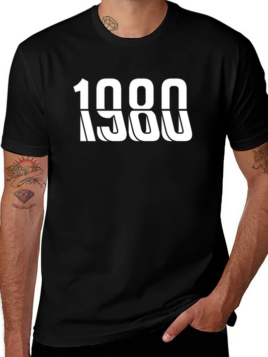 1980 Graphic Tee - Retro Style