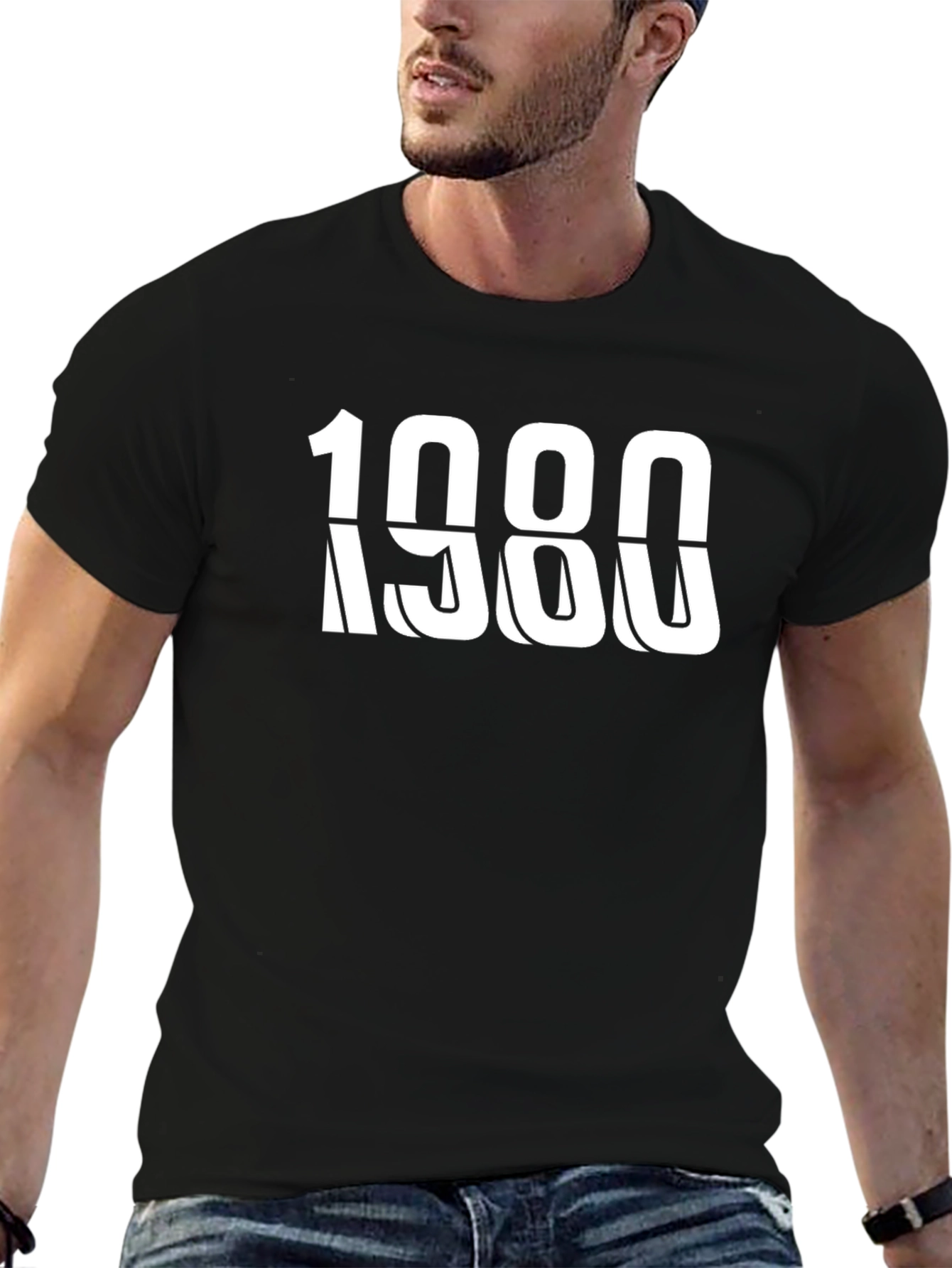 1980 Graphic Tee - Retro Style