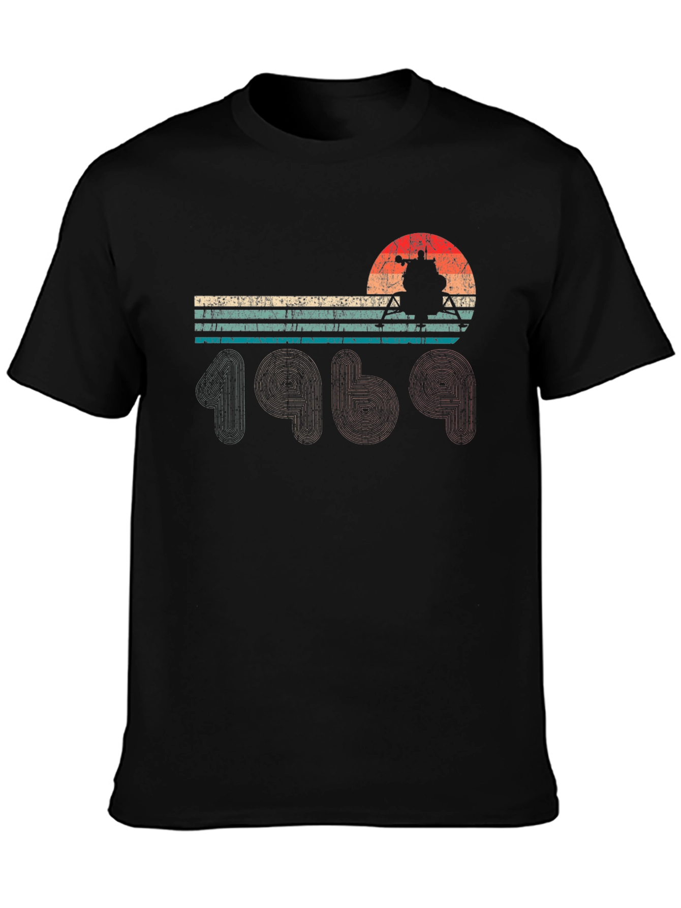 Retro 1969 Moon Landing T-Shirt