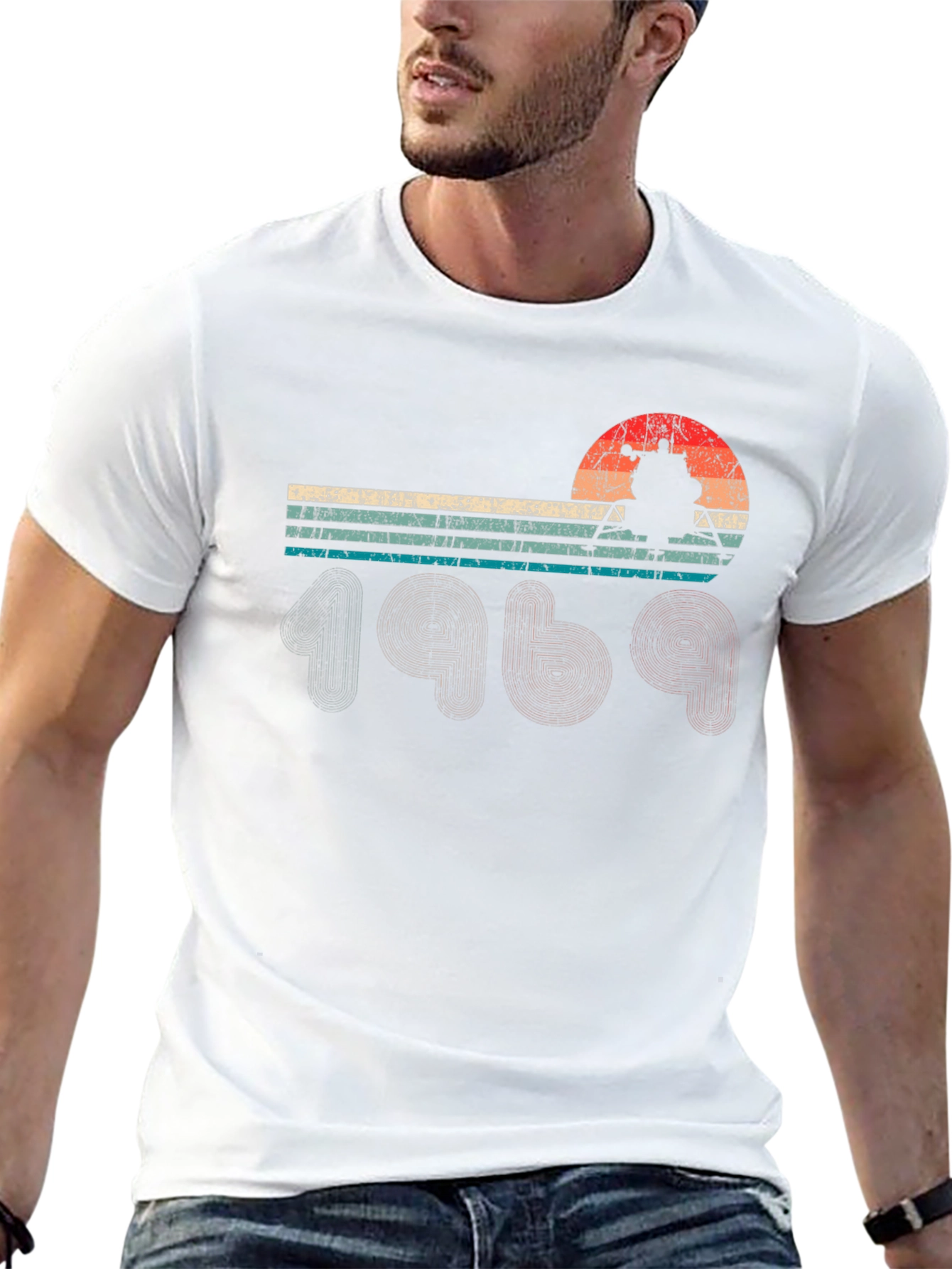Retro 1969 Moon Landing T-Shirt