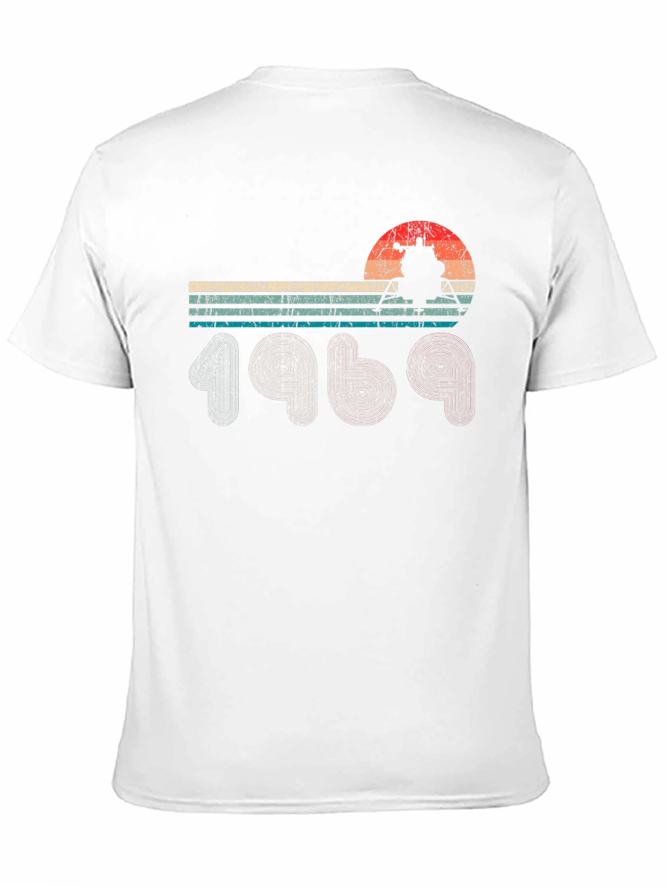 Retro 1969 Moon Landing T-Shirt