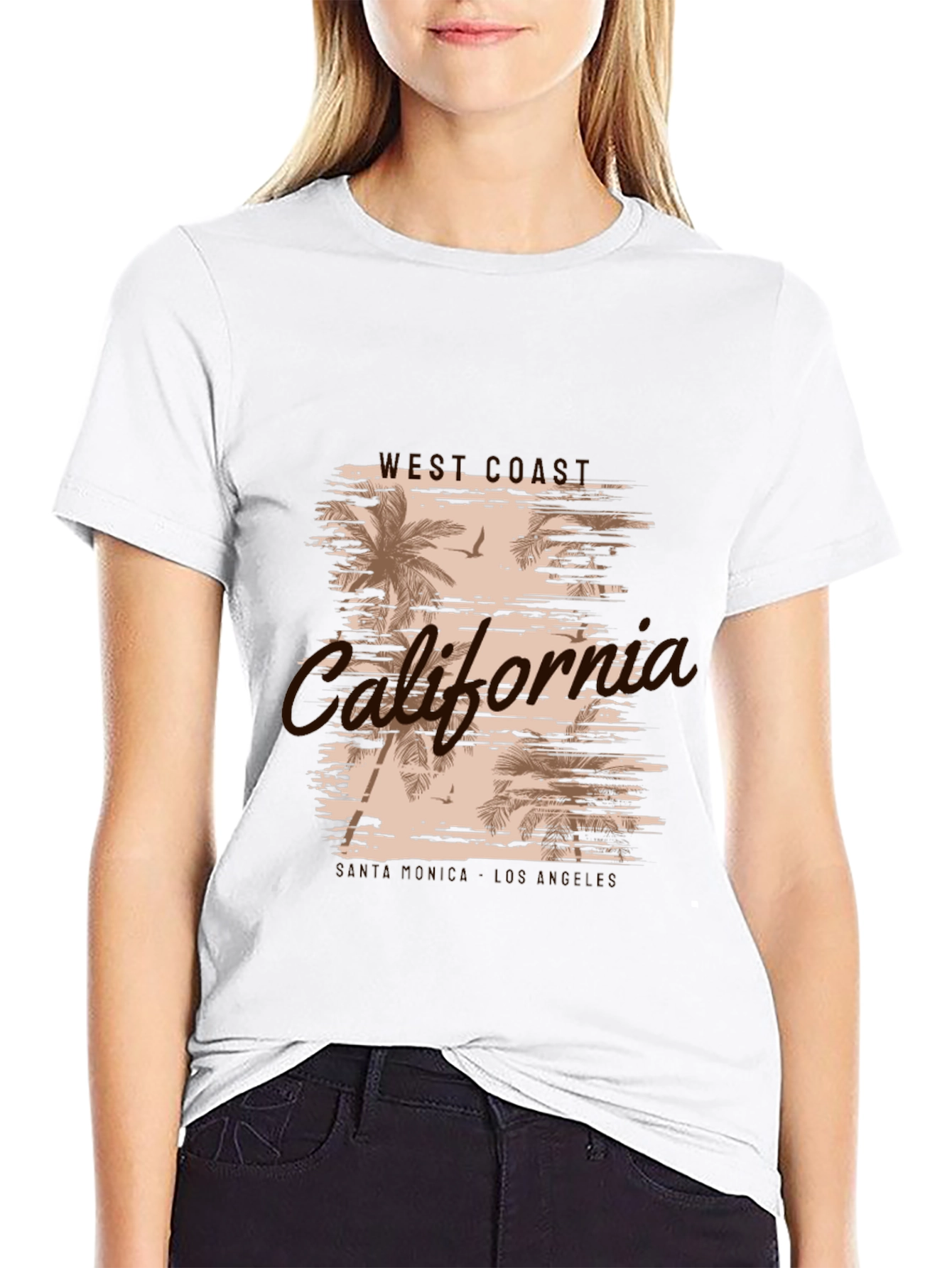 West Coast California Graphic Tee
