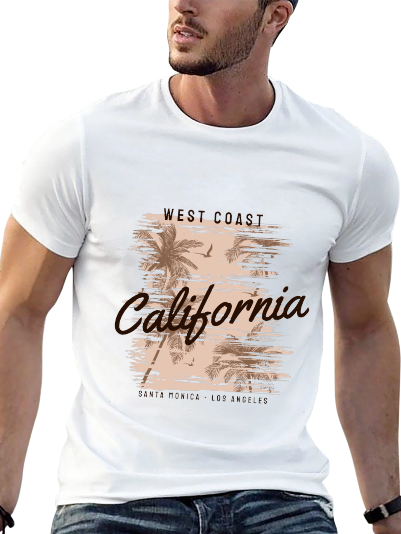 West Coast California Graphic Tee