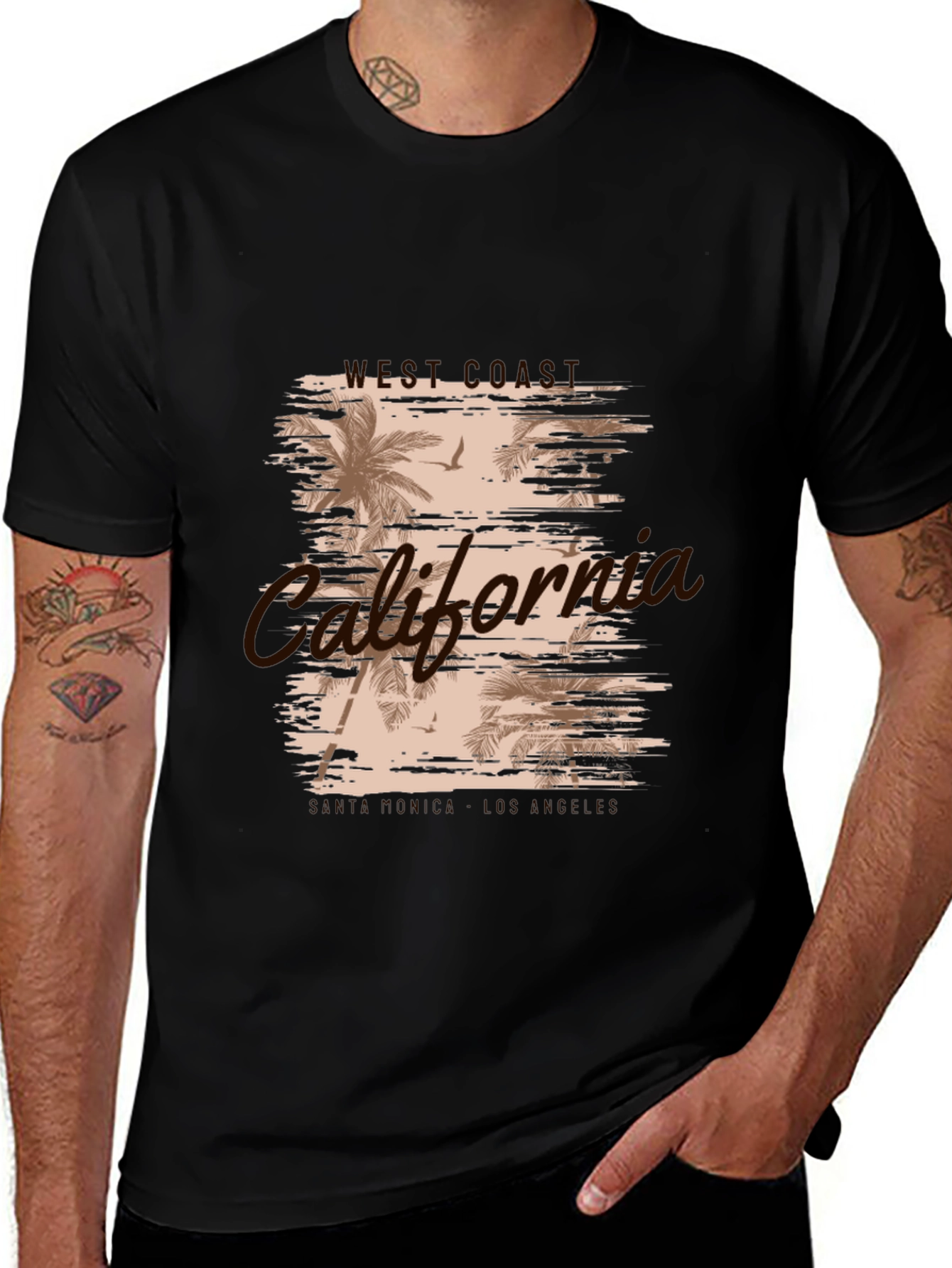 West Coast California Graphic Tee