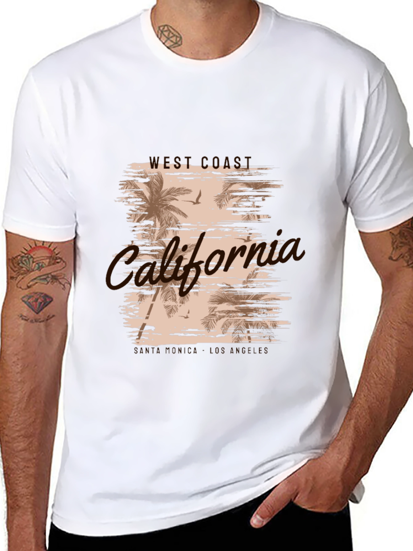West Coast California Graphic Tee