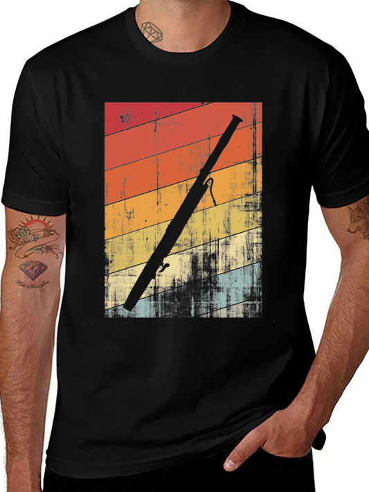 Vintage Bassoon Retro Style T-Shirt