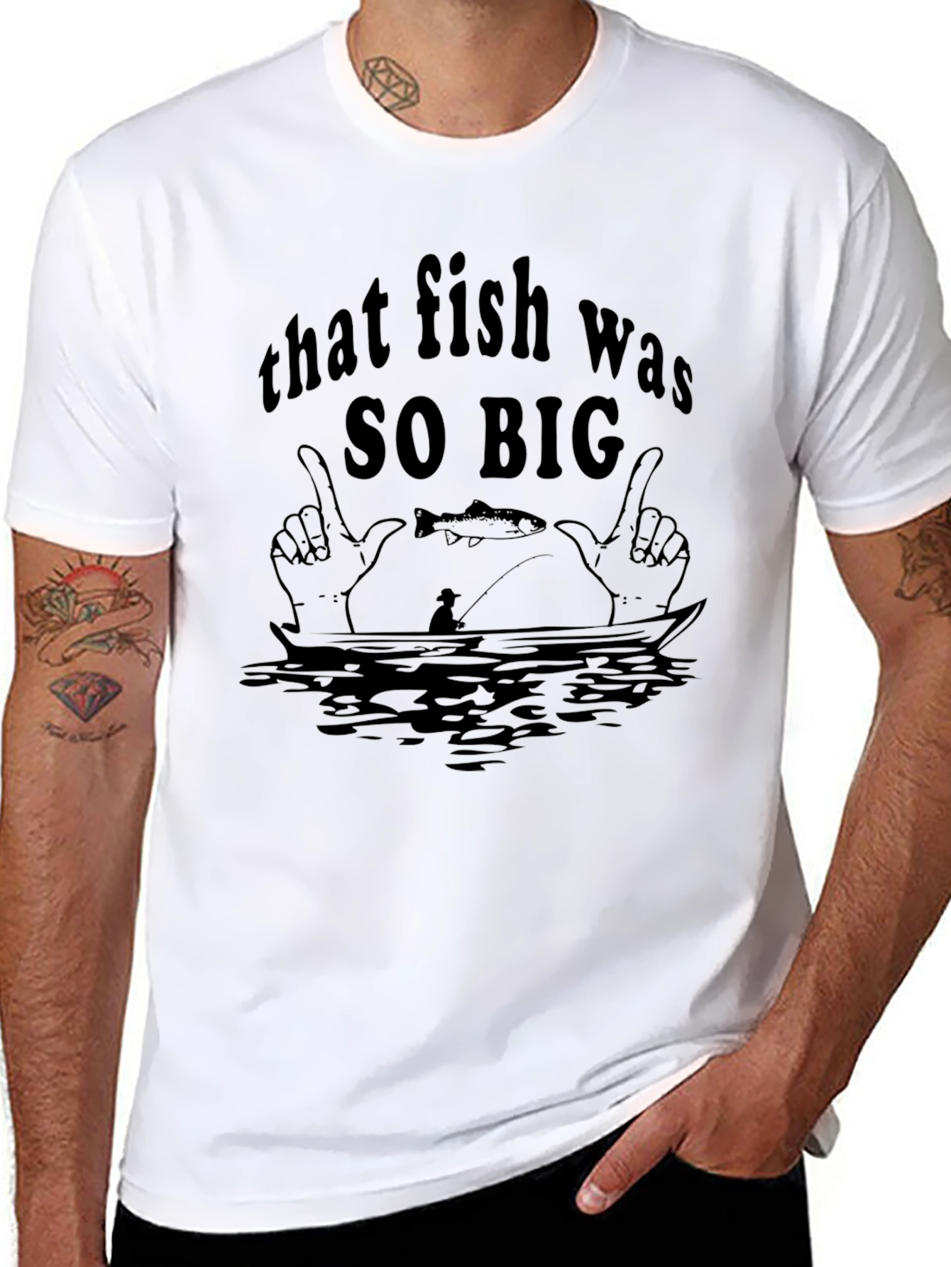 That Fish Was SO BIG T-Shirt