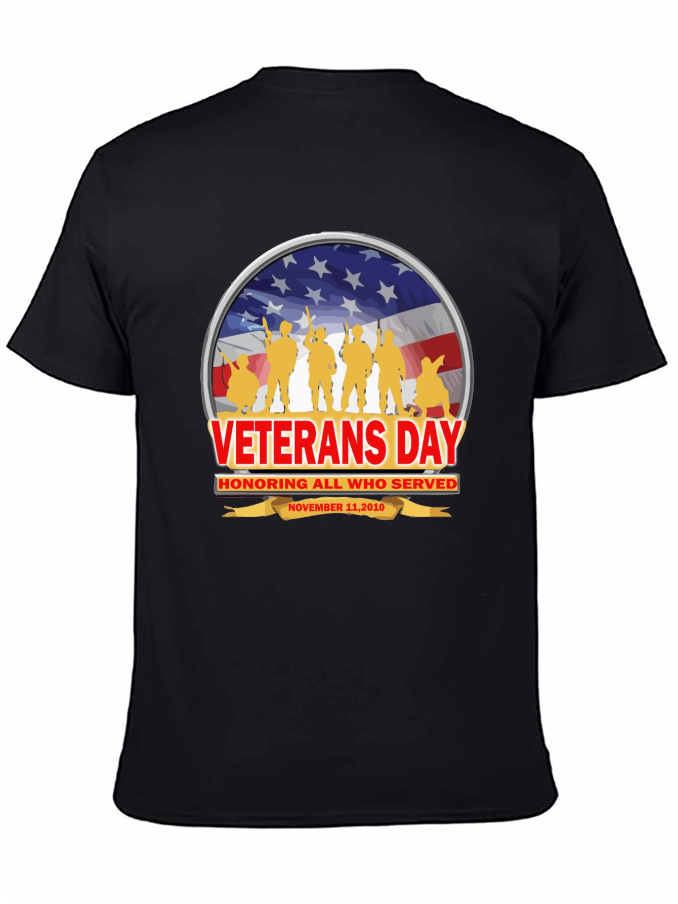 Veterans Day T-Shirt - Honor All Who Served