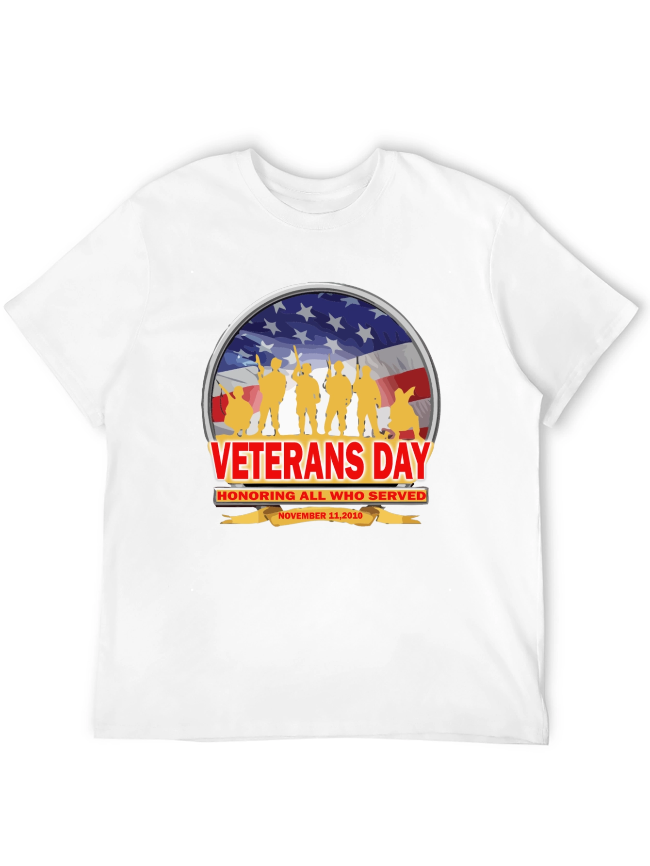 Veterans Day T-Shirt - Honor All Who Served