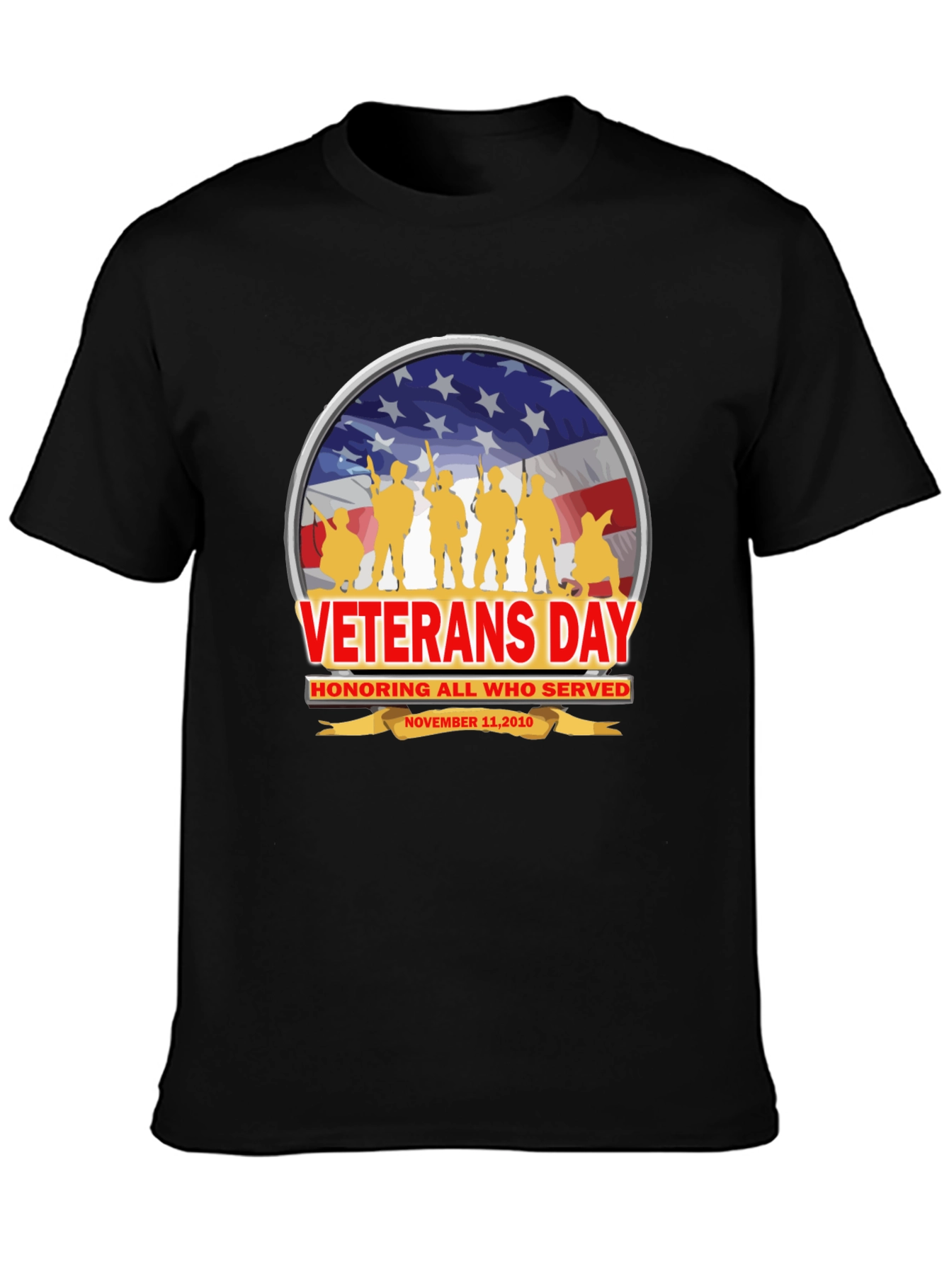 Veterans Day T-Shirt - Honor All Who Served
