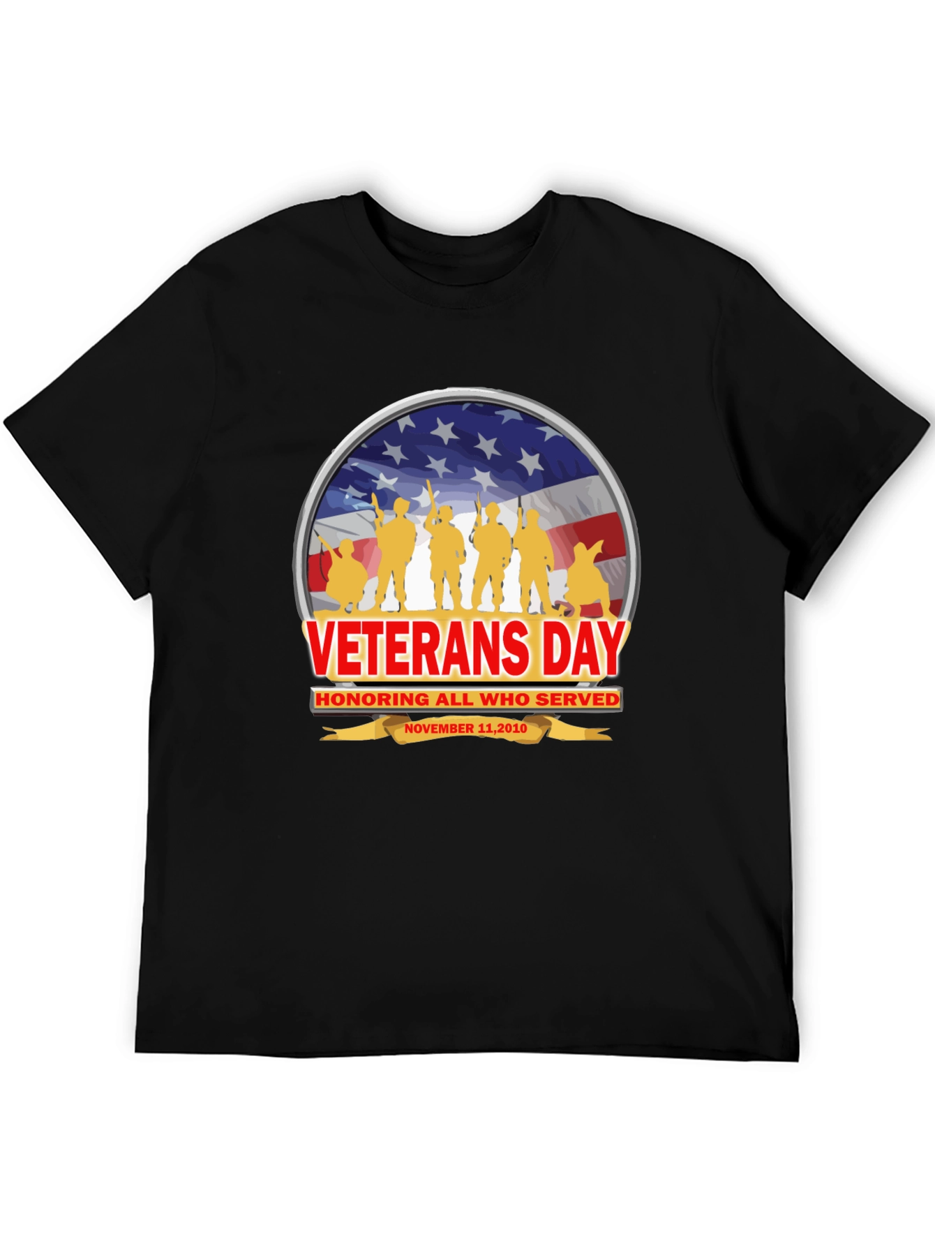 Veterans Day T-Shirt - Honor All Who Served