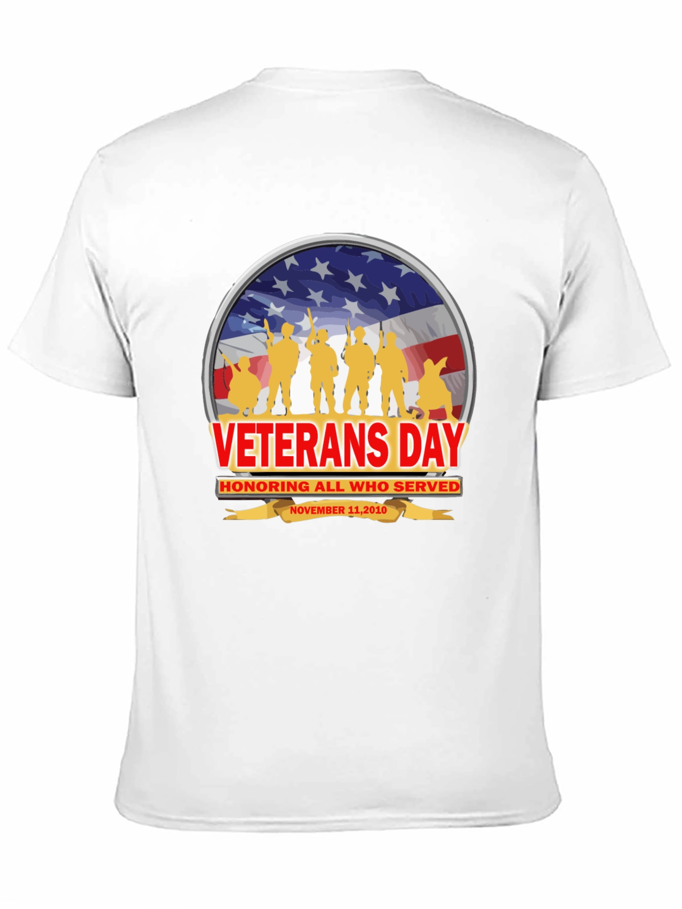 Veterans Day T-Shirt - Honor All Who Served