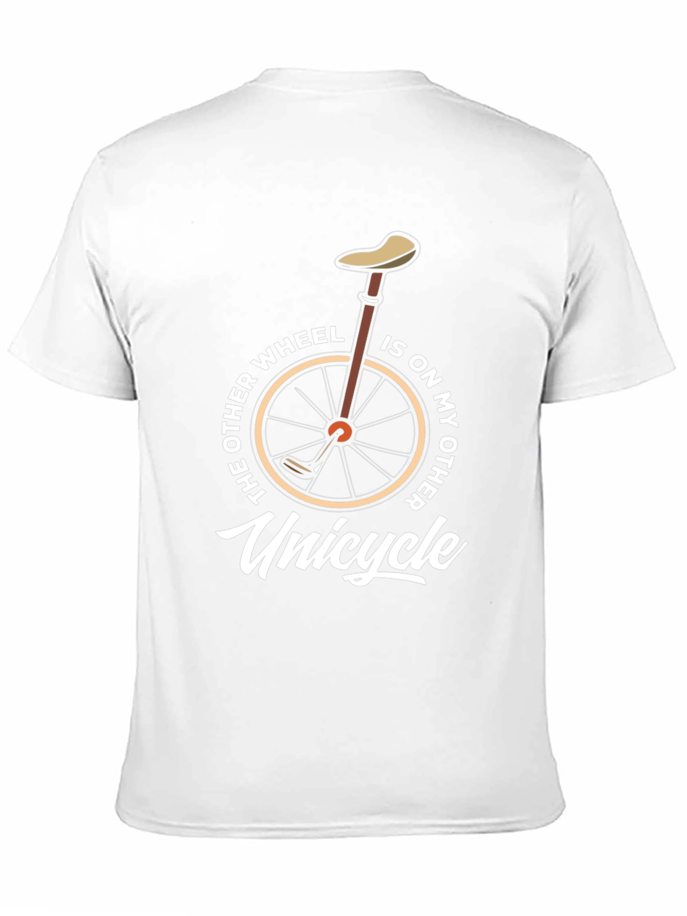 Unicycle Humor Graphic Tee
