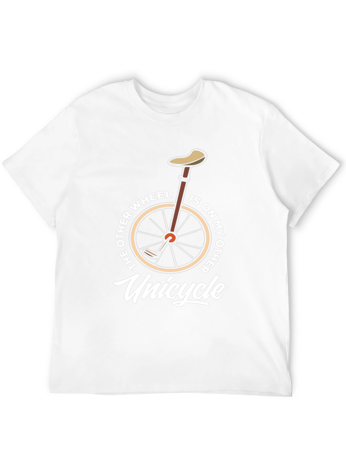 Unicycle Humor Graphic Tee