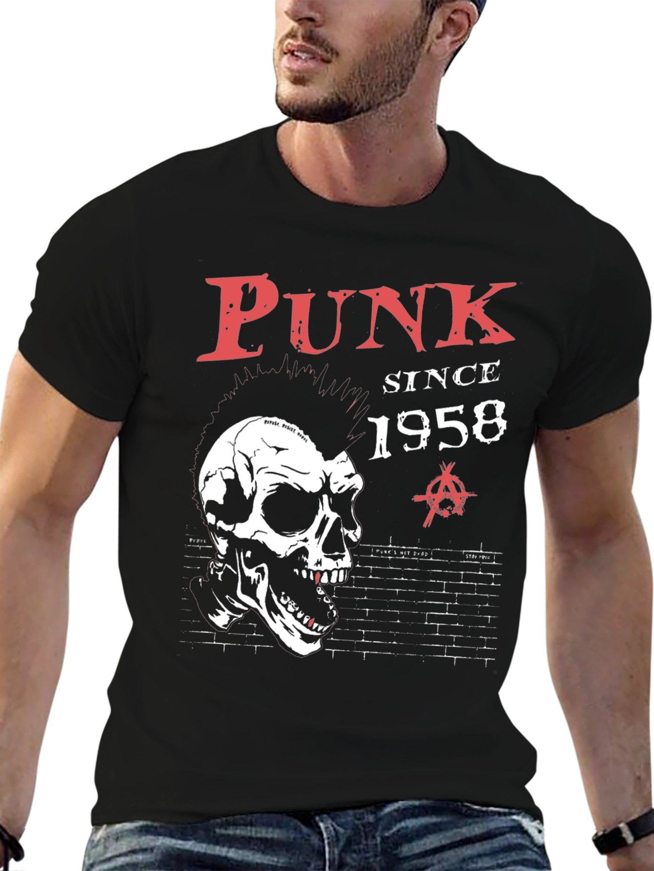 Punk Since 1958 Graphic T-Shirt