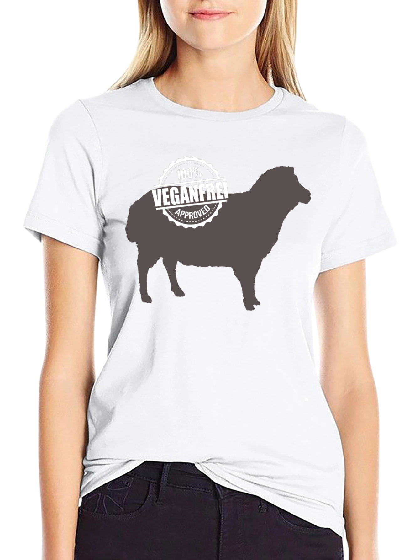 Vegan Sheep T-Shirt - Cruelty-Free Fashion!