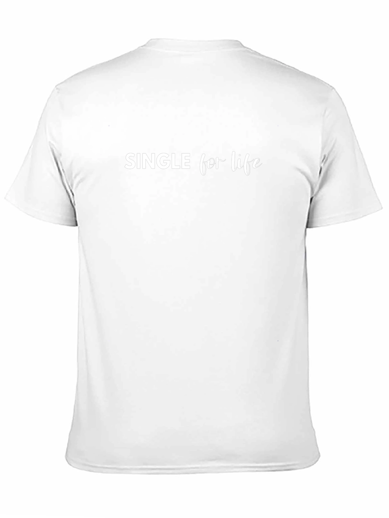 Single for Life Graphic Tee - Black