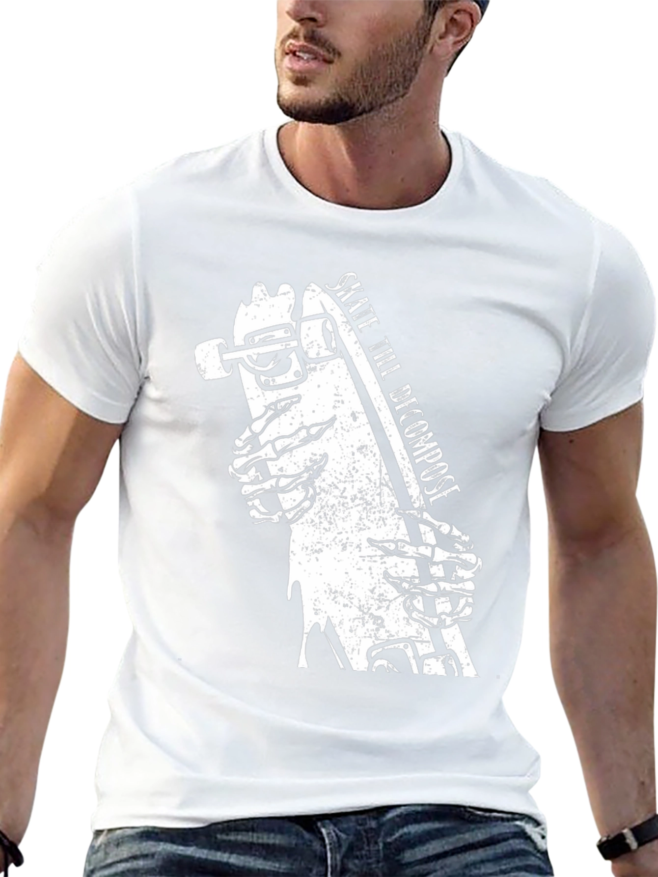 Skate Will Decompose Skeleton T-Shirt