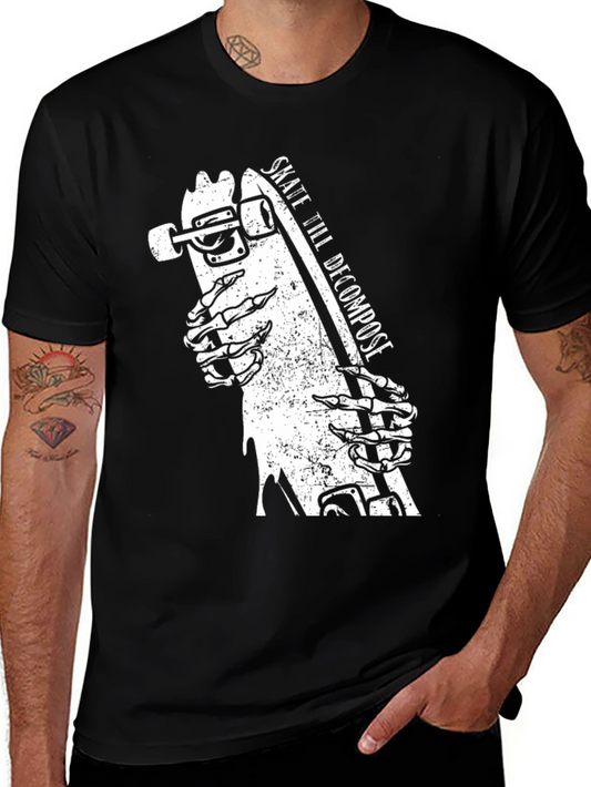 Skate Will Decompose Skeleton T-Shirt