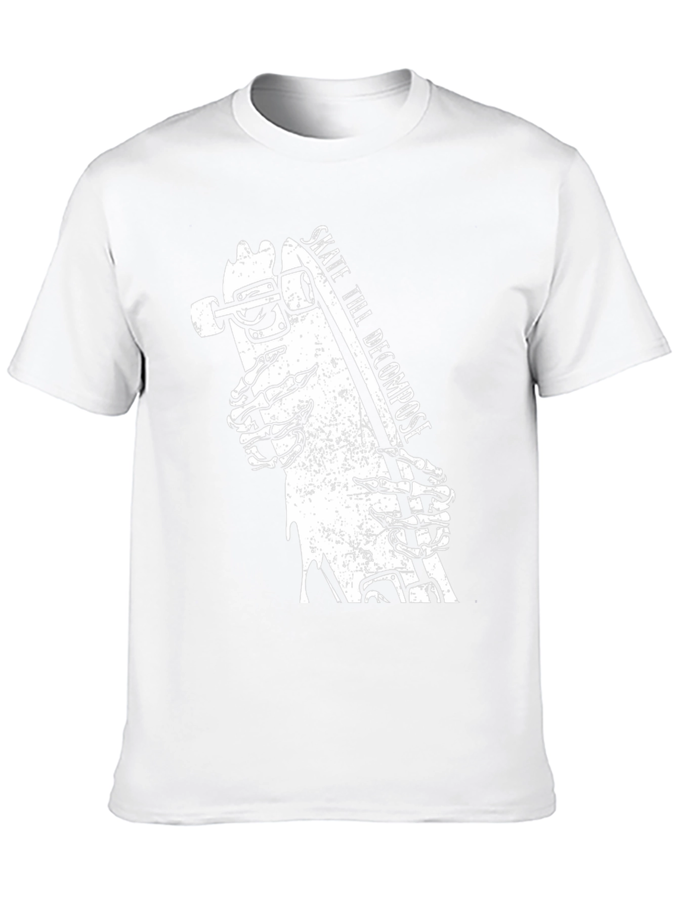 Skate Will Decompose Skeleton T-Shirt