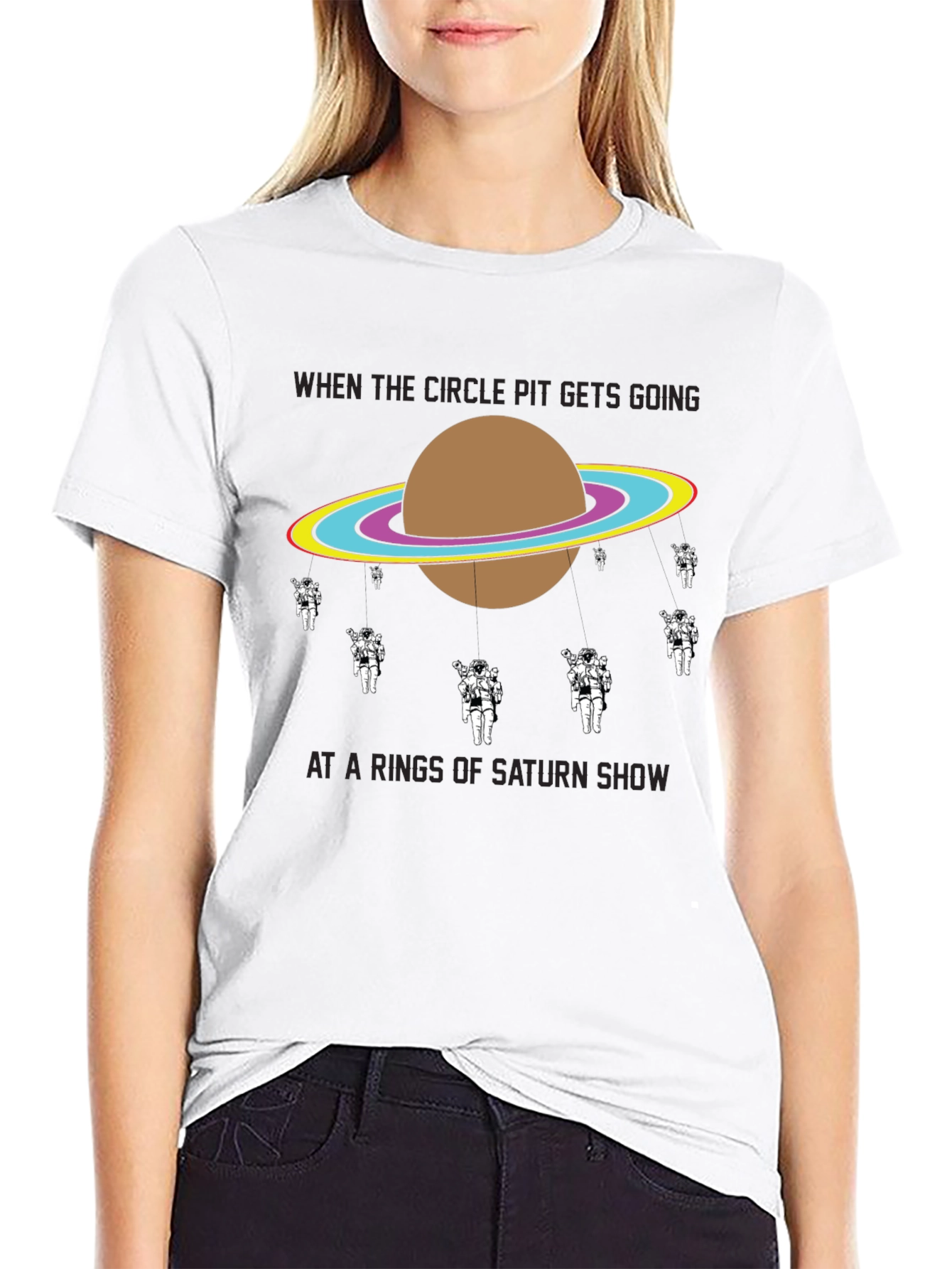 Rings of Saturn Show T-Shirt