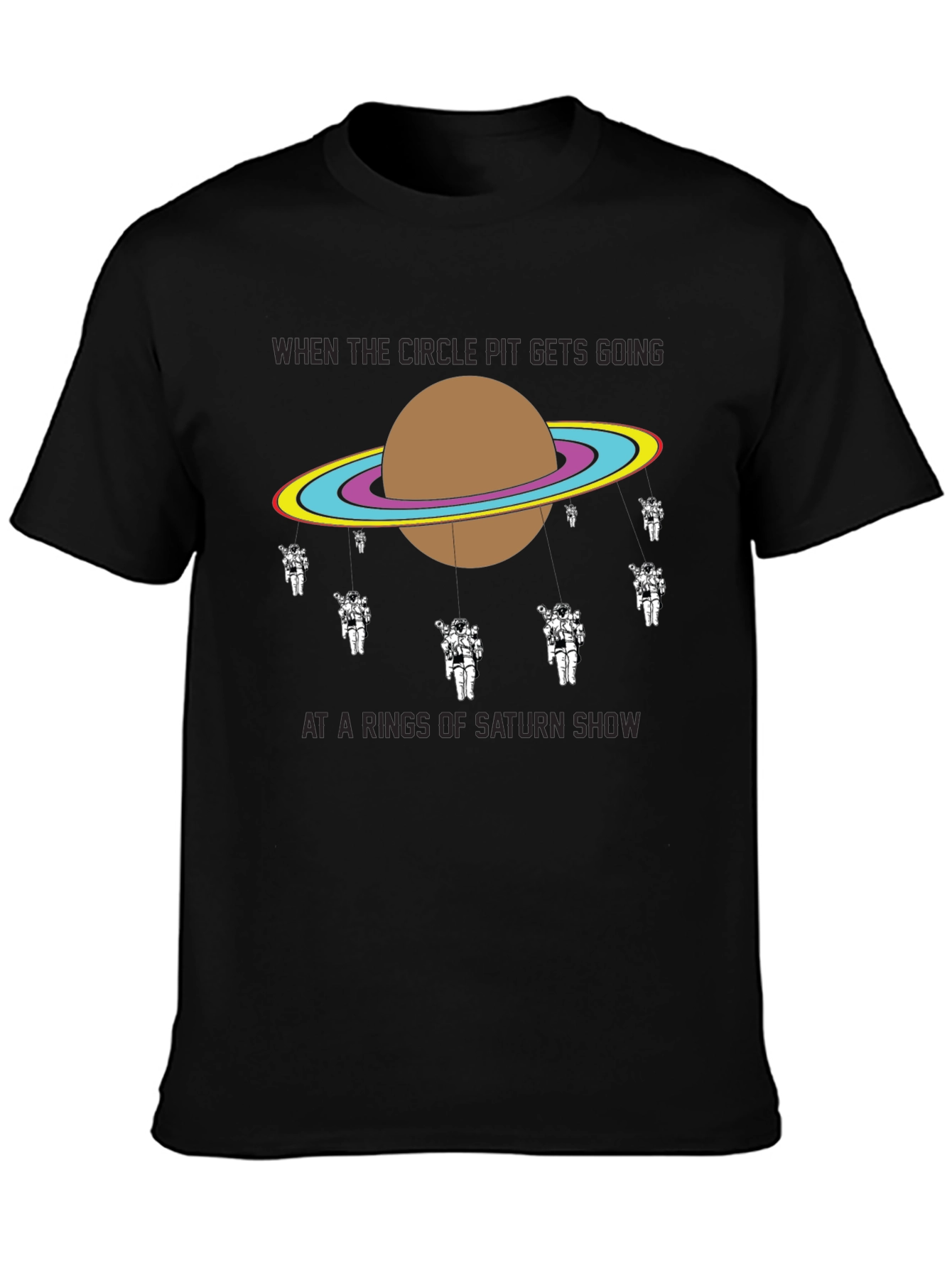 Rings of Saturn Show T-Shirt