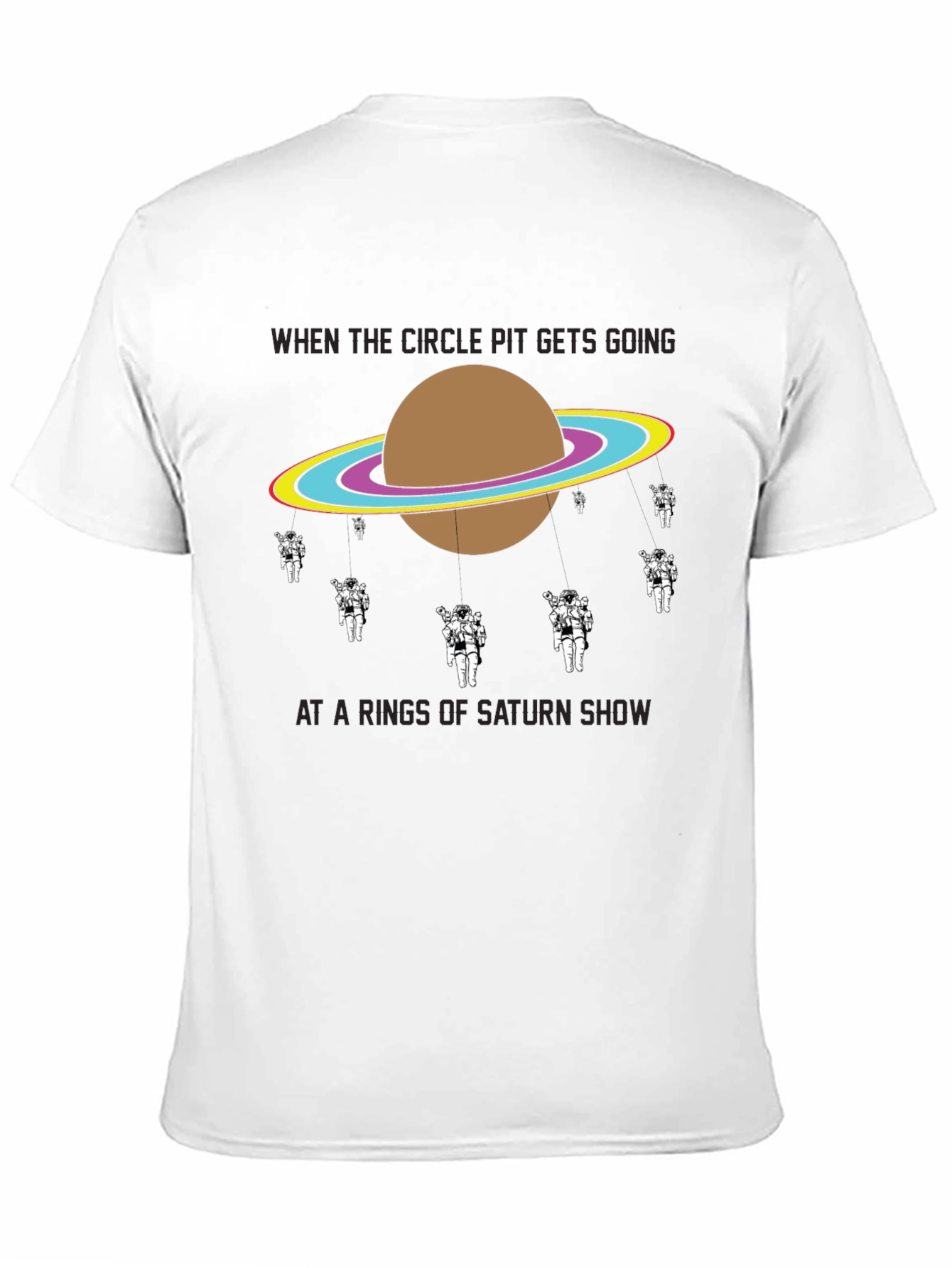 Rings of Saturn Show T-Shirt